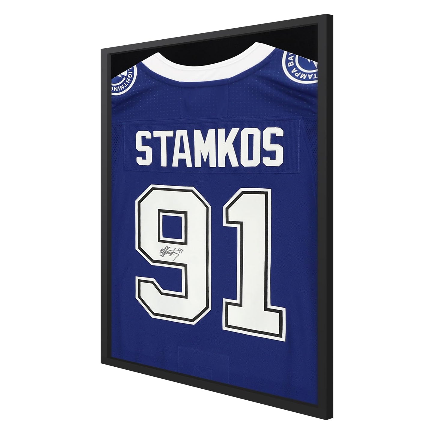 16x20 Small Shadow Box Frame, Jersey Frame Display Case with Grade A Natural Pine Wood Acrylic Front Jersey Frame for Soccer Basketball Baseball Shirts, Black