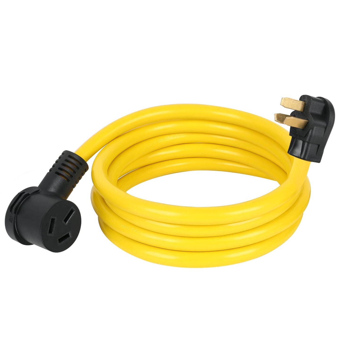 15FT NEMA 10-50P to 10-50R Extension Cord, ZDHQLHJ 3 Prong 10-50 Male Plug to 10-50 Female Receptacle Power Cord Adapter, for Industrial Dryer Welder Range Stove Oven, 50Amp, 250 Volts, 8AWG