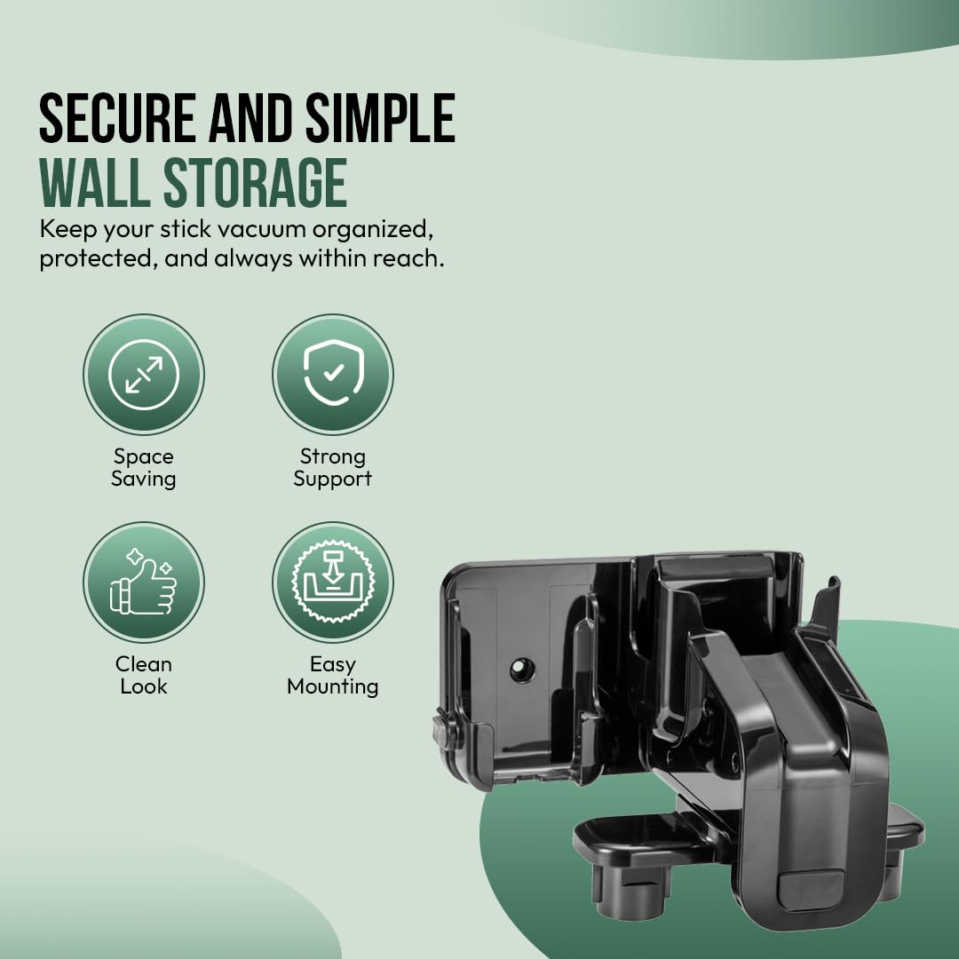 Replacement Wall Mount for Bissell Cleanview XR Stick Vacuum Cleaners, Fits Models 3789U, 3789, 3789X, 3797V, 3797, 3797W