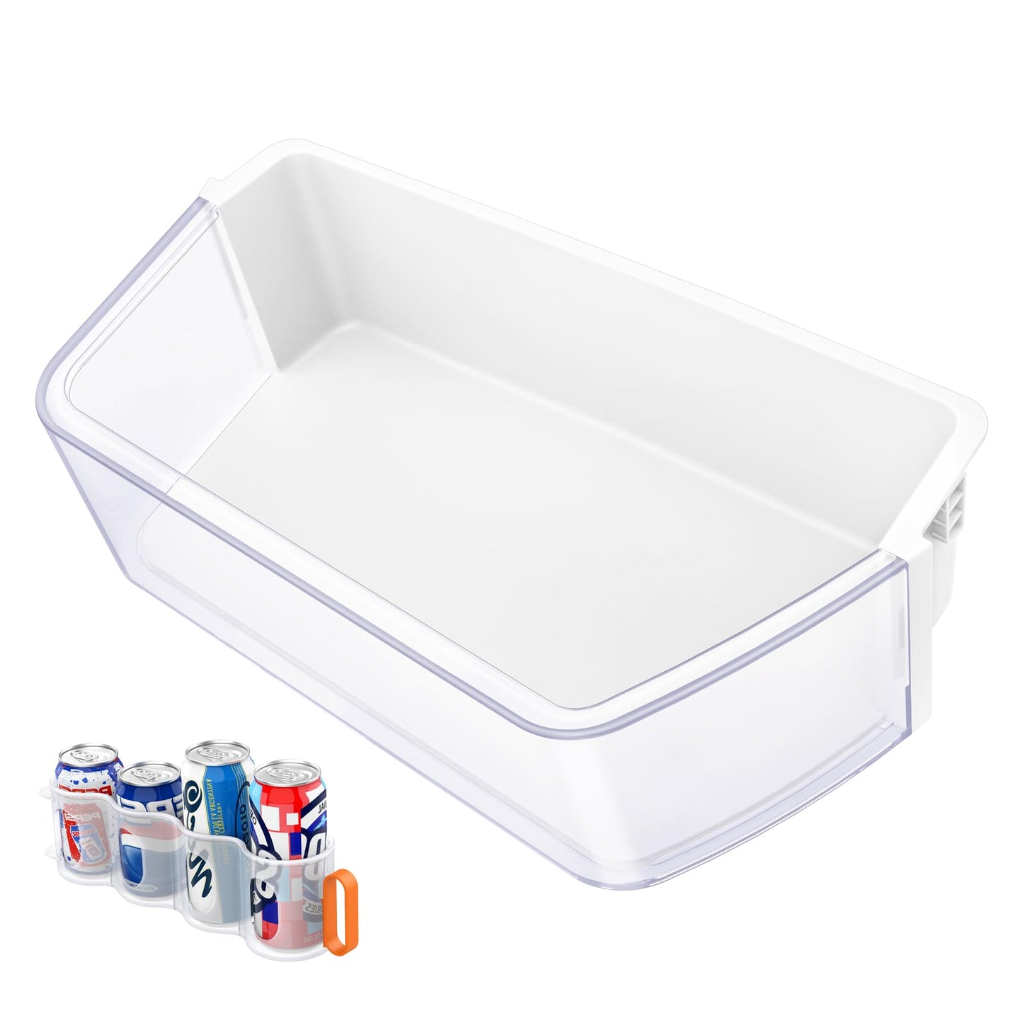 UPGRADED DA97-17255A Refrigerator Door Bin Compatible with Samsung Refrigerator Door Shelf Replacement,Right Fridge Door Shelf Parts AP6784023, RF265BEAESG/AA, RF265BEAESR/AA, RF262BEAESR Door Shelves