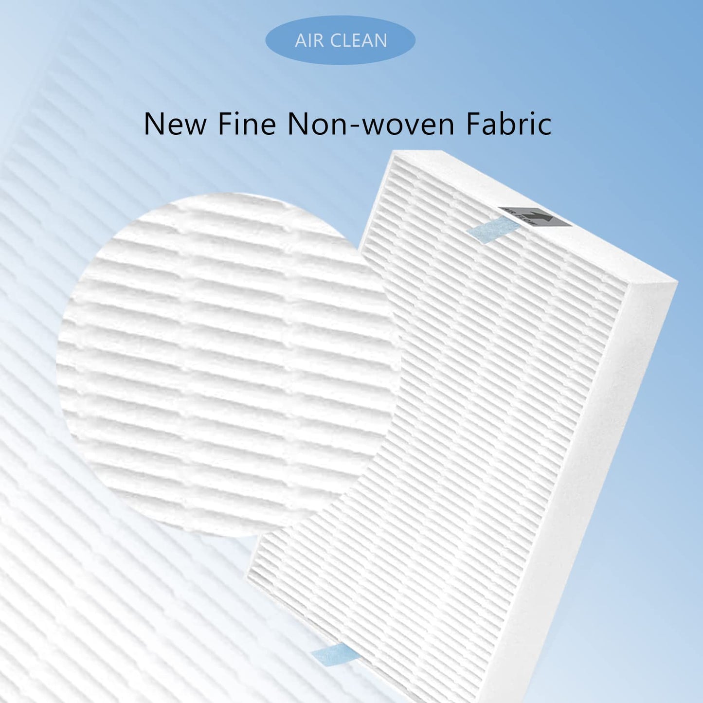 HPA300 HEPA Replacement Filter R Compatible with Honeywell HPA300, HPA200, HPA100, HPA090 Series and HPA5300 Purifier, True HEPA Filter R (HRF-R3 & HRF-R2 & HRF-R1, 9 Pack)