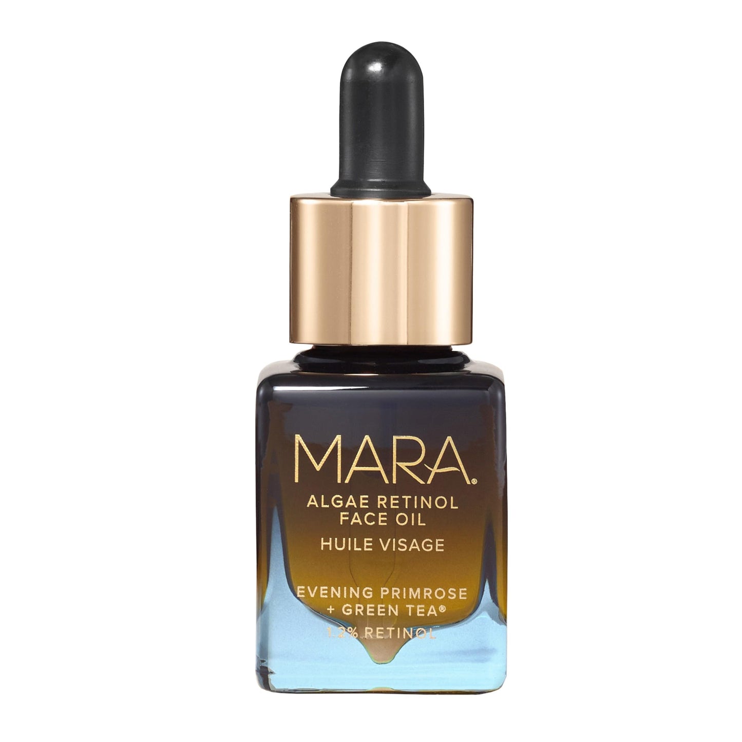 MARA - Natural Evening Primrose + Green Tea Algae Retinol Face Oil | Plant-Based Skin Care | Moisturizes + Soothes Skin To Minimizes Look of Pores + Fine Lines (Travel Size, 0.5 fl oz | 15 mL)