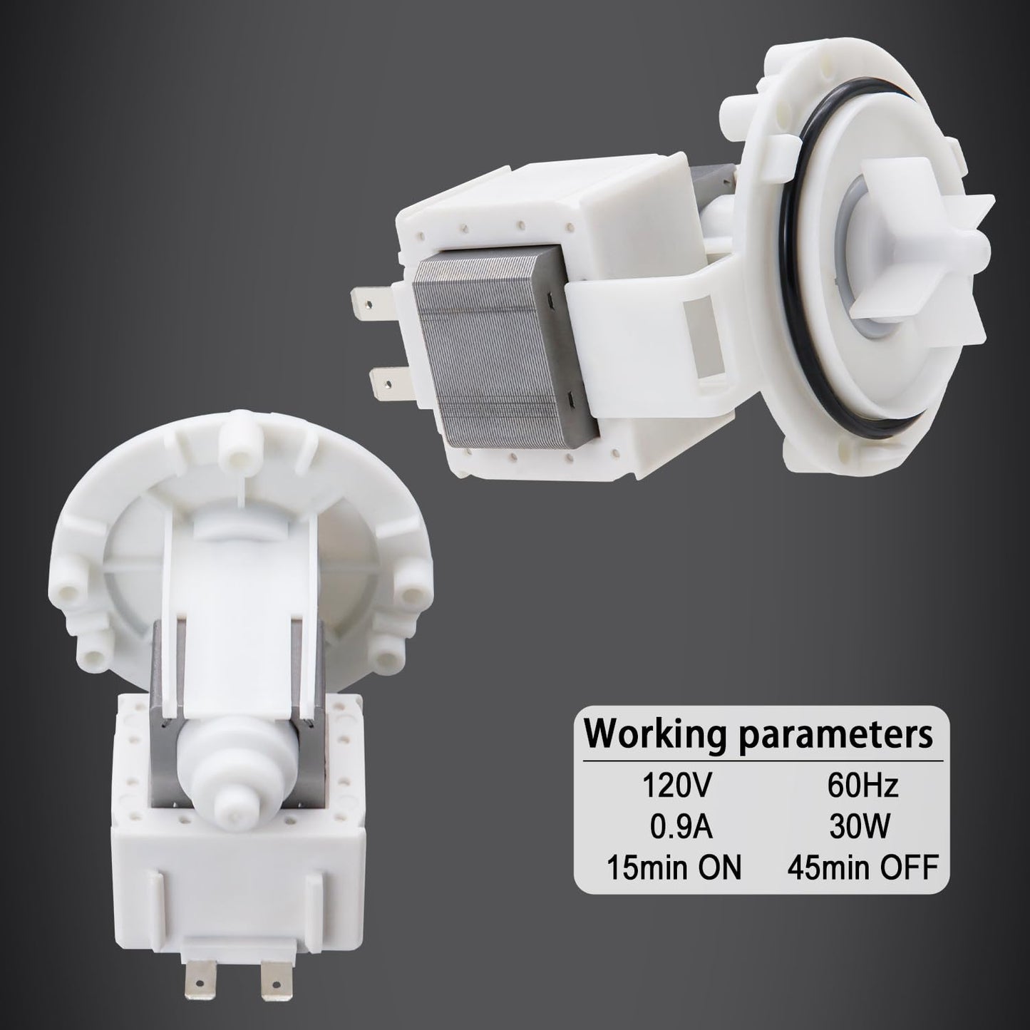 Siwdoy DP025-210 Dishwasher Drain Pump Compatible with LG Dishwasher