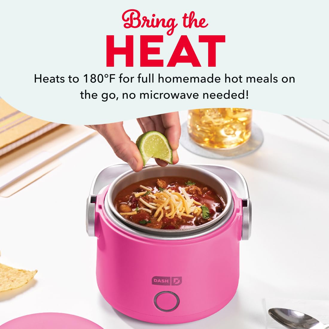 Dash Hot2Go™ Personal Food Warmer (20 Ounces) - Hot Pink