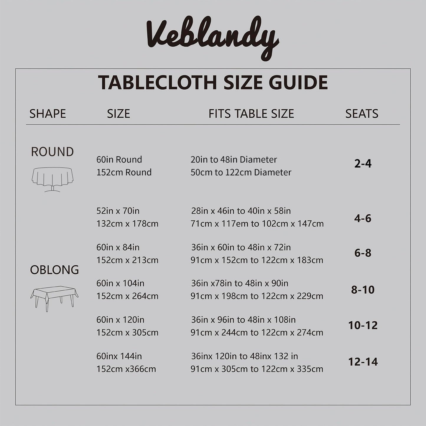 Veblandy Rectangle Tablecloth Linen Textured Waterproof & Stain Resistant Table Cloth Wrinkle Free Decorative Fabric Farmhouse Table Cover for Dining/Party/Buffet/Wedding, 60 x 104 Inch, Sage Green