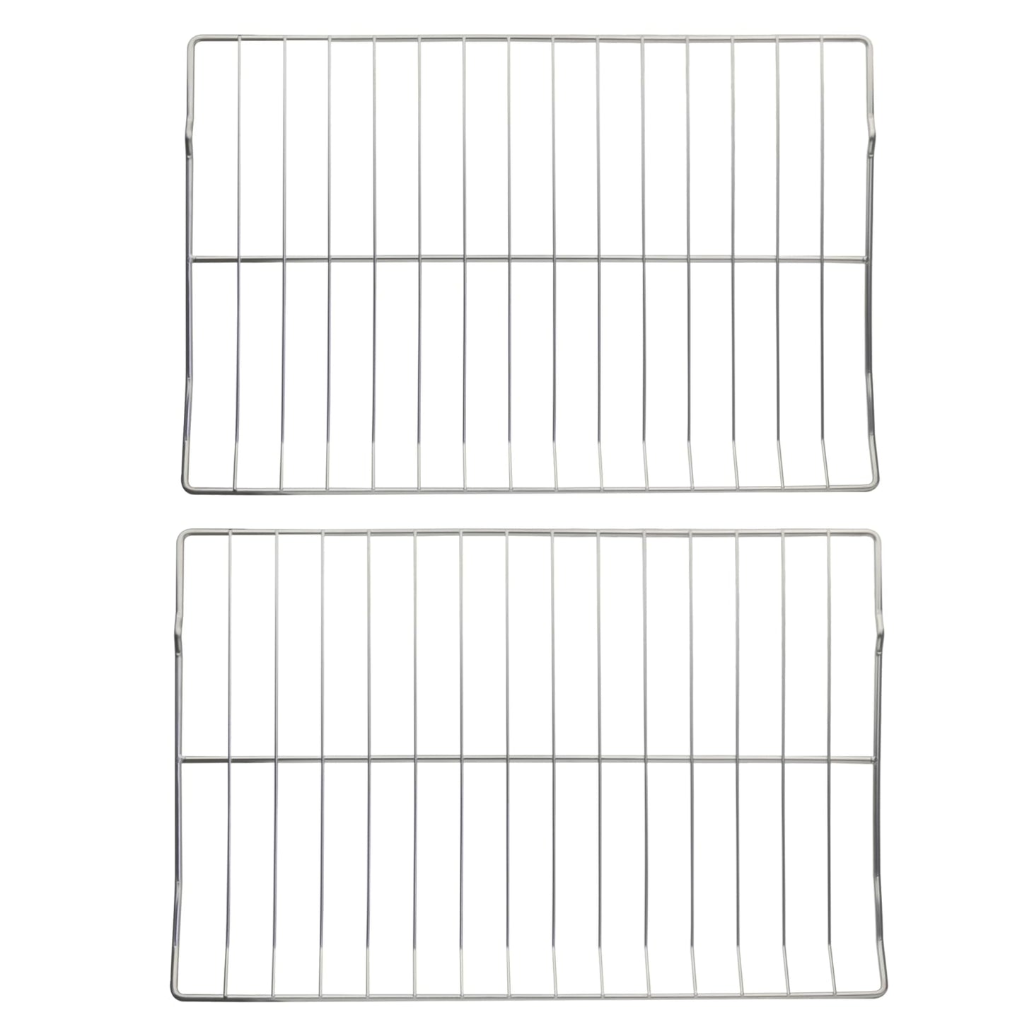 DG75-01001C Range Oven Rack for Samsung Range/Stove/Oven, Oven/Microwave Combo Parts - Samsung Stainless Steel Oven Rack Replaces NX60A6511SS NE63A6511SS DG75-01001A (Pack of 2)