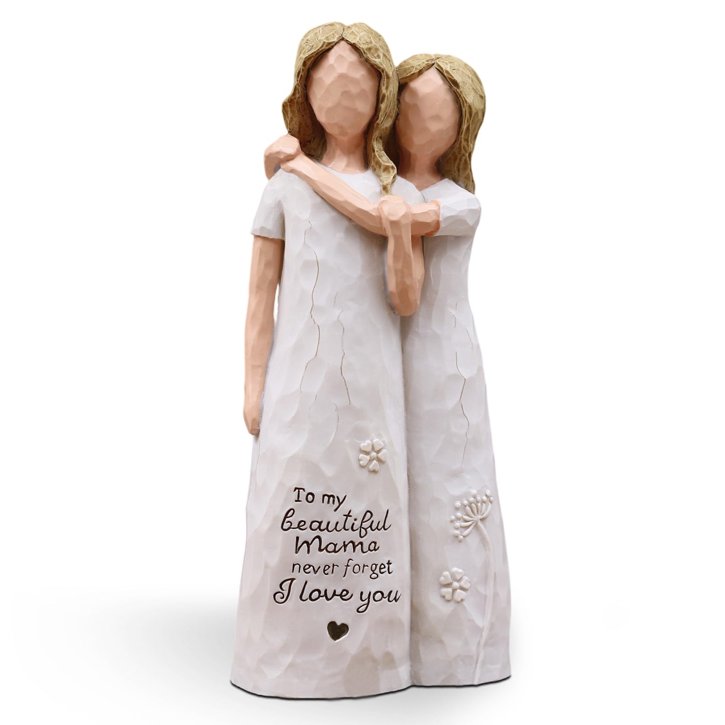 AcowSpt Mama Gifts - Birthday Gifts for Mom from Daughter, Mother Gift, Sculpted Hand-Painted Figurine