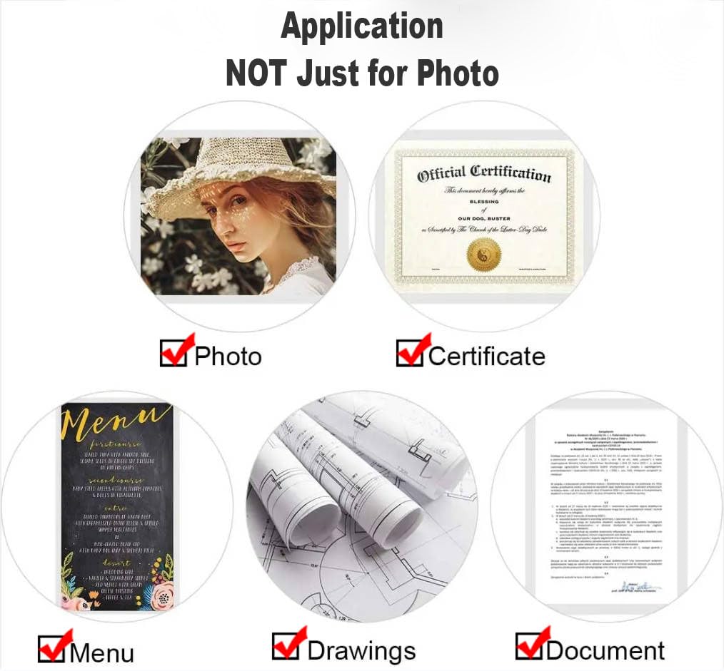 MBLABEL Thermal Laminating Pouches, 300 Pack Laminating Sheets for Use with Thermal Laminators, 9 x 11.5 Inches, Letter Size Sheets, 5 mil Thickness