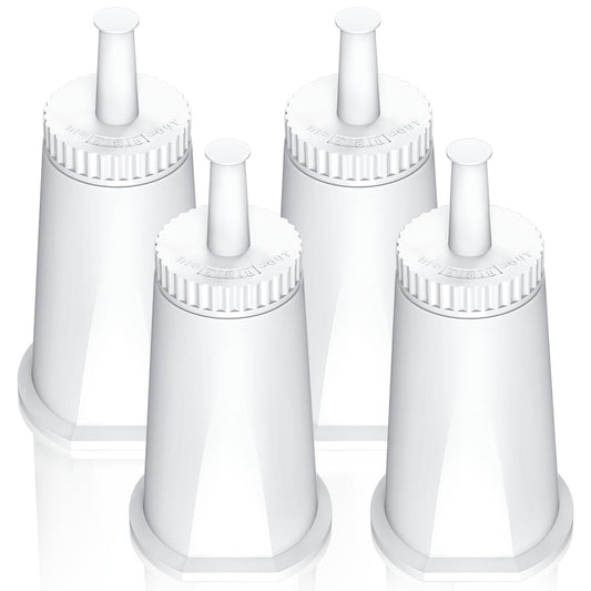 4 Pack Replacement Water Filter for Breville Espresso Machine Barista Touch Bes880, Barista Pro BES878, Oracle Touch BES990, Oracle BES980, Dual Boiler BES920 Bambino ClaroSwiss Sage by Funmit