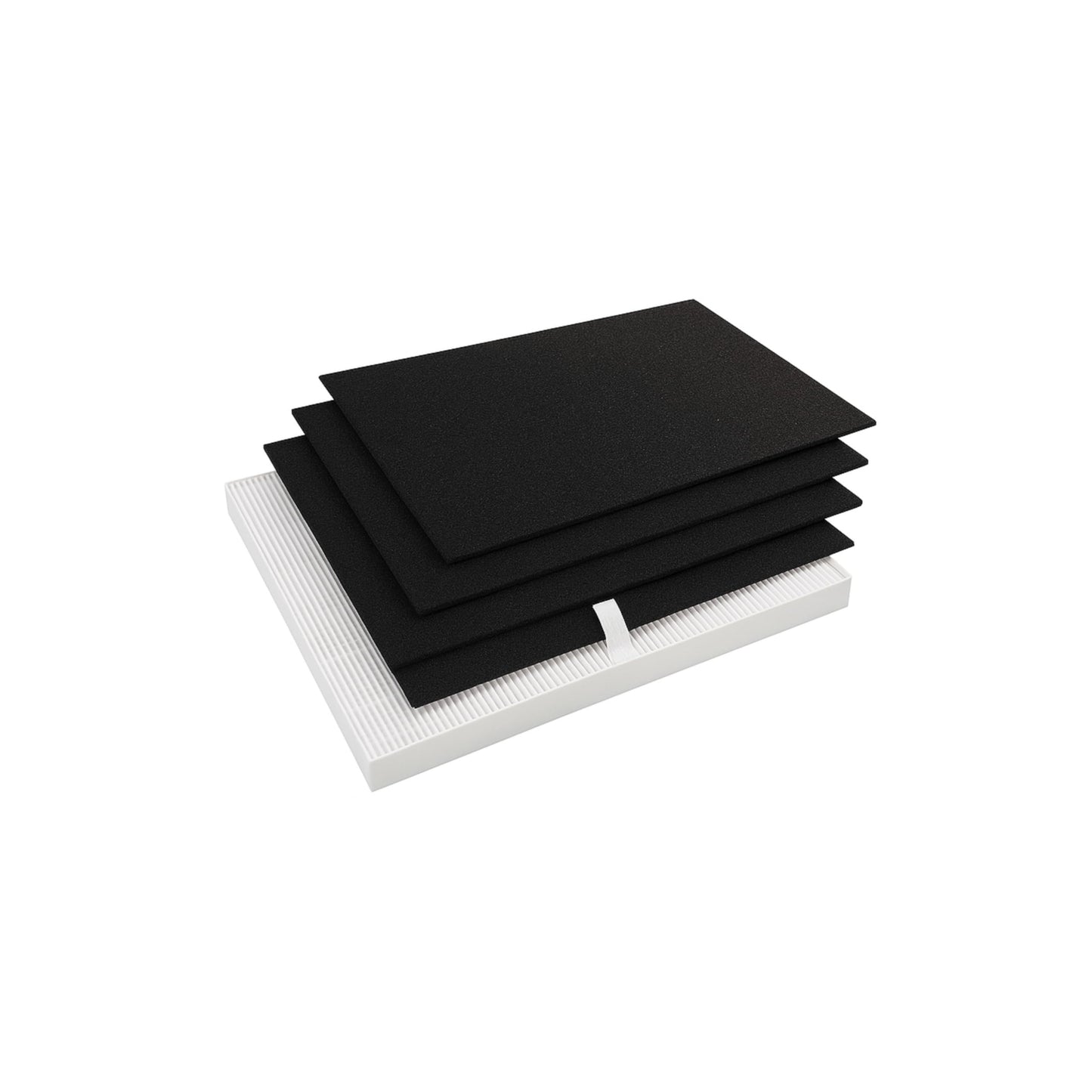 Nispira 5500 C535 115115 Filter Replacement For Winix Air Purifier True HEPA Carbon 6300, P300, 5300, 5300-2, 6300-2, AM90, C909, 9800 Electrolux Fellowes EL490A EL491A AP-300PH EL017 9370101, 2 Sets