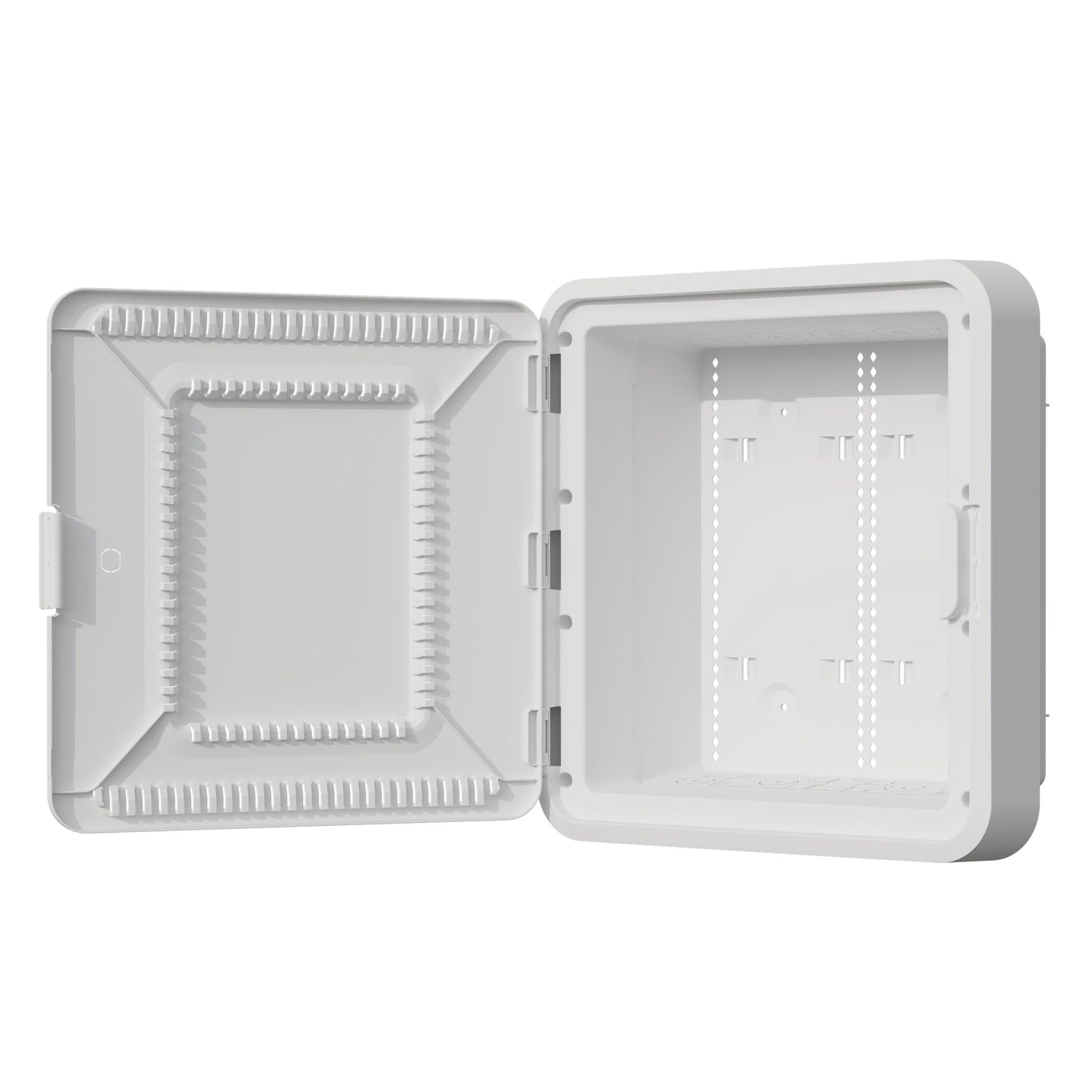 15-Inch Plastic Enclosure with Deep Trim-Ring and Hinged Door