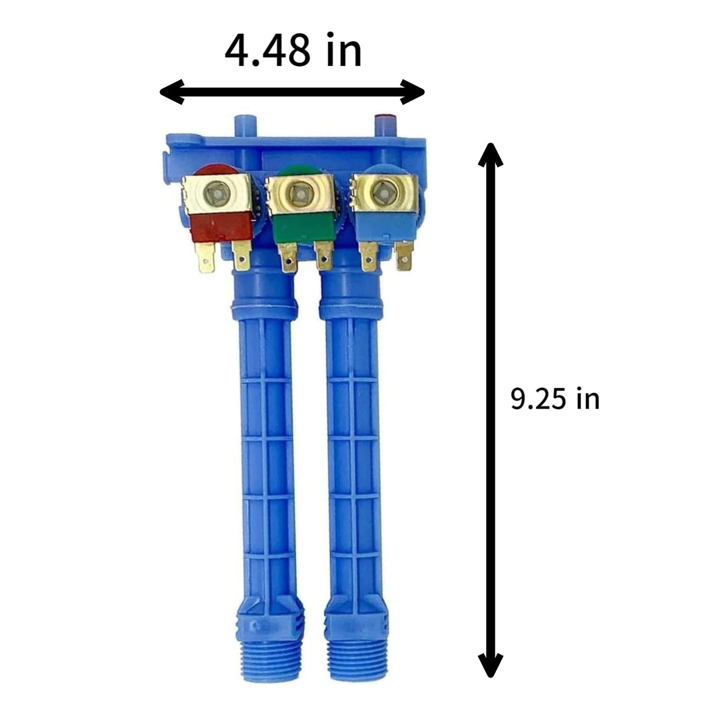 [134371220 Valve OEM Mania] 134371220 NEW OEM Produced for Frigidaire Washer Dispenser Valve by Robertshaw Replacement Part - Replaces 134371220 1154728 134371220