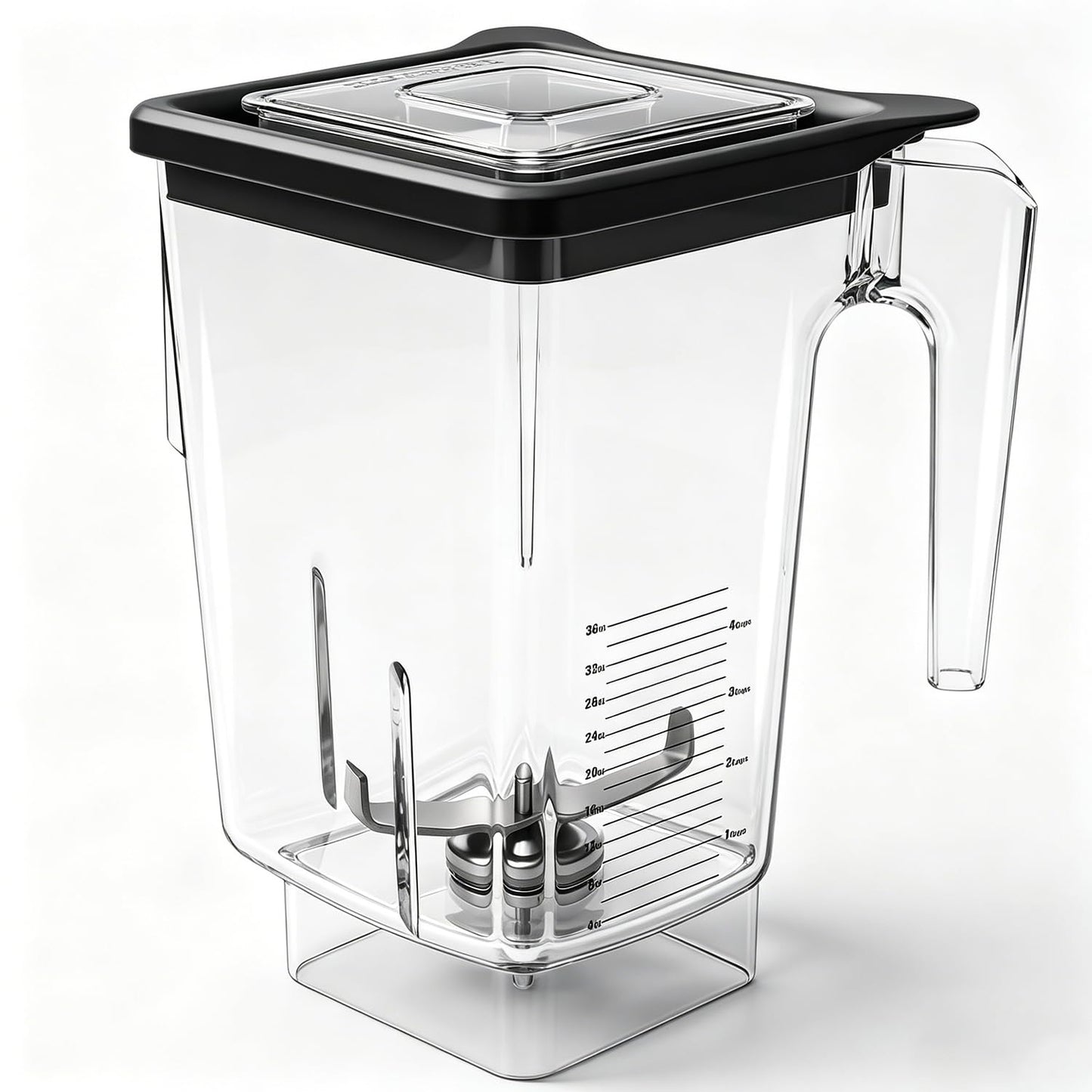 72 oz Replacement Pitcher Cup, Compatible with Blendtec Wildside+ Classic/Designer/Professional/Commercial Series, 5-Year Warranty
