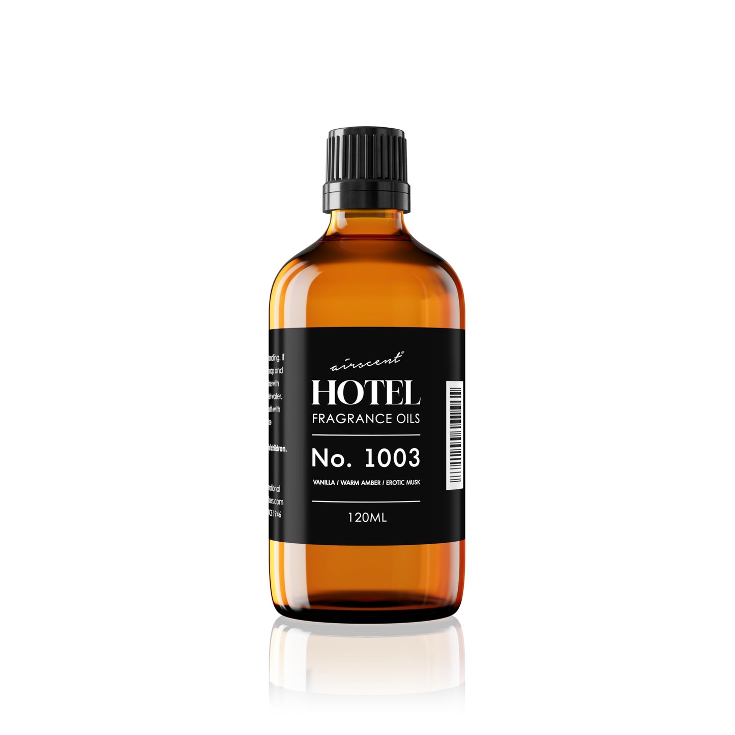 AirScent Hotel Diffuser Oil No. 1003 Inspired by The Asian Garden Las Vegas Hotel Scent - Premium Fragrance Oil for Ultrasonic and Waterless Diffusers and Crafting - 120 mL, 4 fl oz Glass Bottle