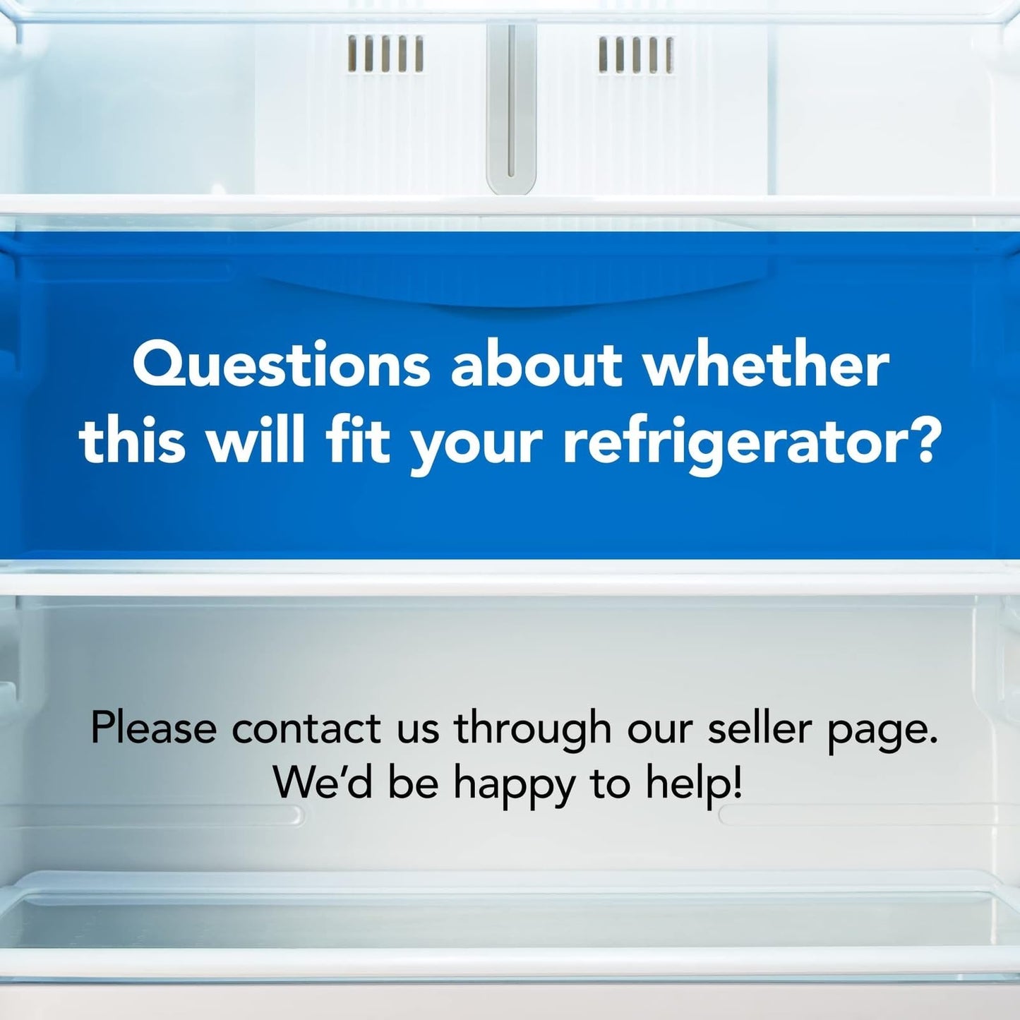 IMPRESA Refrigerator Glass Shelf Replacement Insert Compatible with Frigidaire & Samsung for Fridge Shelf - 23.88 x 15.5 x 0.125 in No-Tool 240350608 Crisper Glass Replacement & Tempered Pane