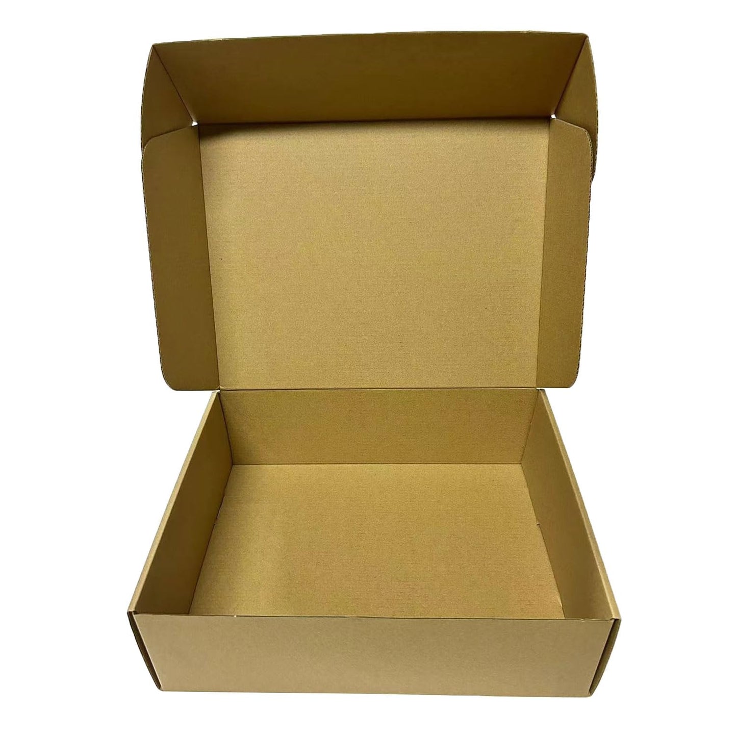 easycustomerlee 13x10x4 18pcs Small Shipping Brown Corrugated Cardboard Mailer Boxes for Packaging Small Business Craft Gifts Giving Products Storage Boxes
