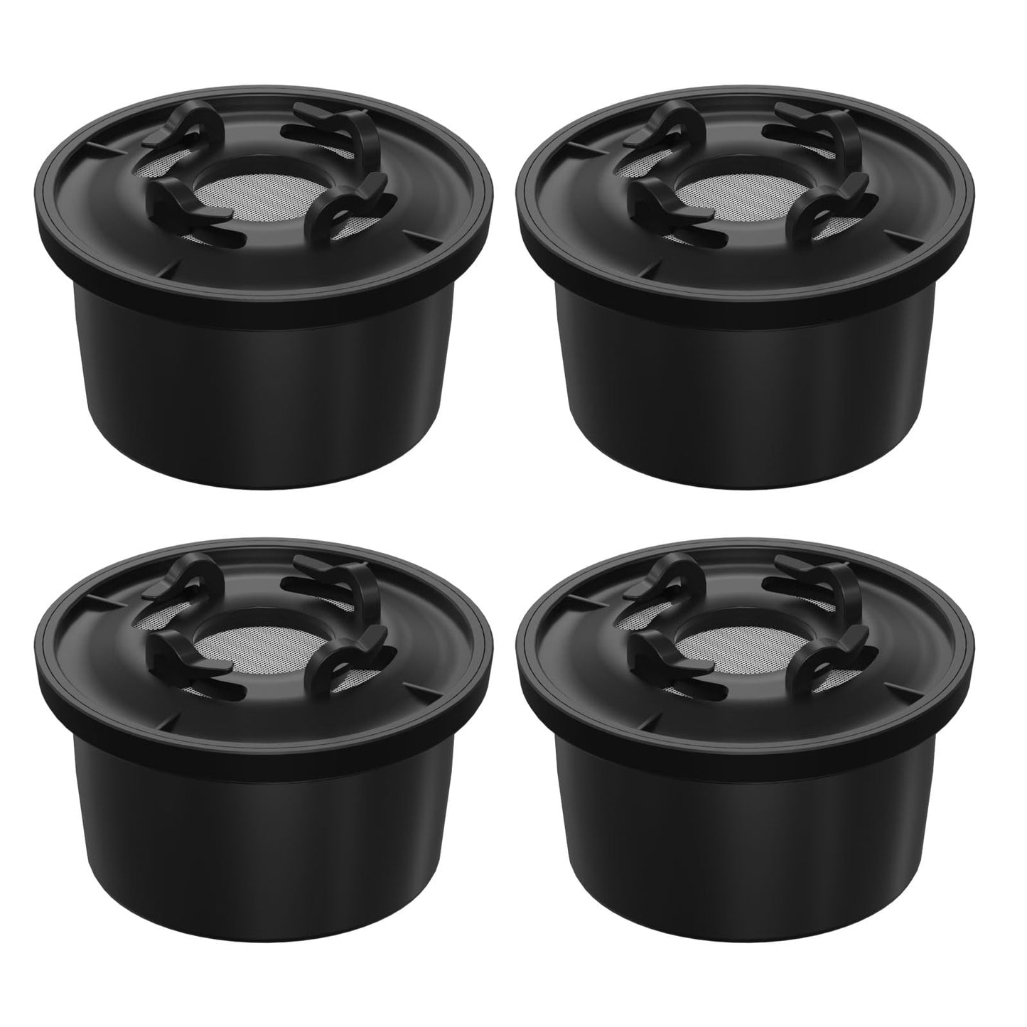 RO100ROPOT Remineralization Water Filters Replacement, Compatible with Bluevua RO100ROPOT and RO100ROPOT(UV) Systems, Alkaline for Reverse Osmosis Filter, Remineralize and Increase pH, 4 Pack