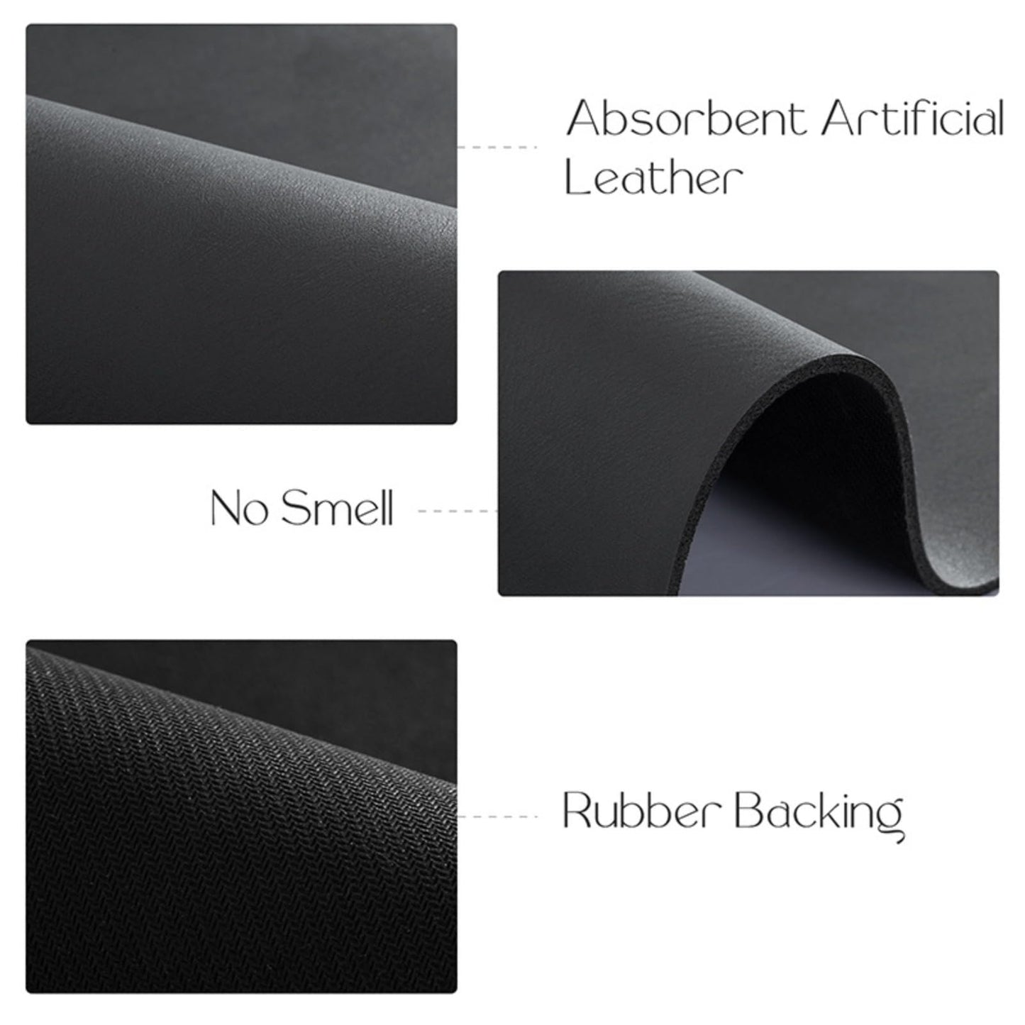BANEBOR Cuttable Non-Slip Refrigerator Top Cover – Dust-Proof Fridge Protector Mat for Kitchen, Universal Fit for Freezer, Home Appliance Accessories (Dark Grey, 35''x26'')