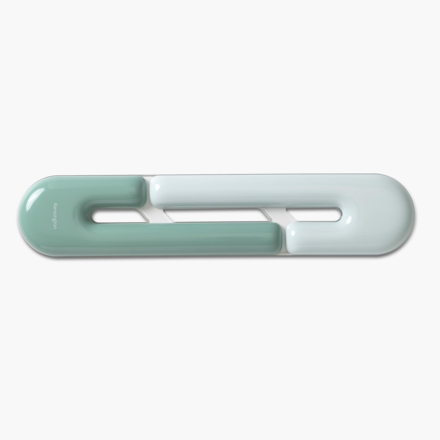 Kensington Duo Gel Loop Wrist Rest for Keyboard, Wrist Pad for Full Size Keyboard, Ergonomic Wrist Pad, Non-Skid Computer Pad with Wrist Support, Green K62680WW, 17.7" x 3.7"x 0.9”