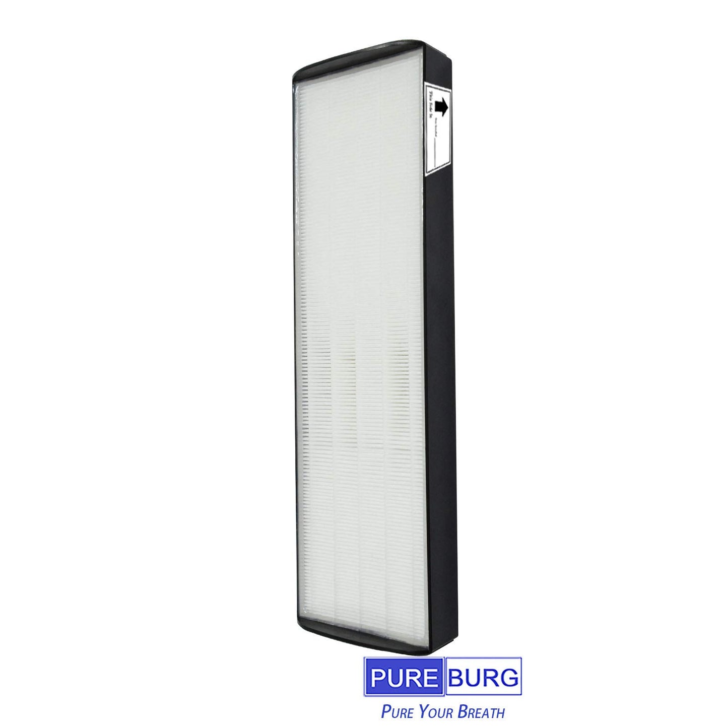 PUREBURG 1183800 Replacement Filter Compatible with Whirlpool WPT80 (P/B) Whispure Large Tower Air Purifier, H13 True HEPA and Activated Carbon Pre Filters, Pack of 2