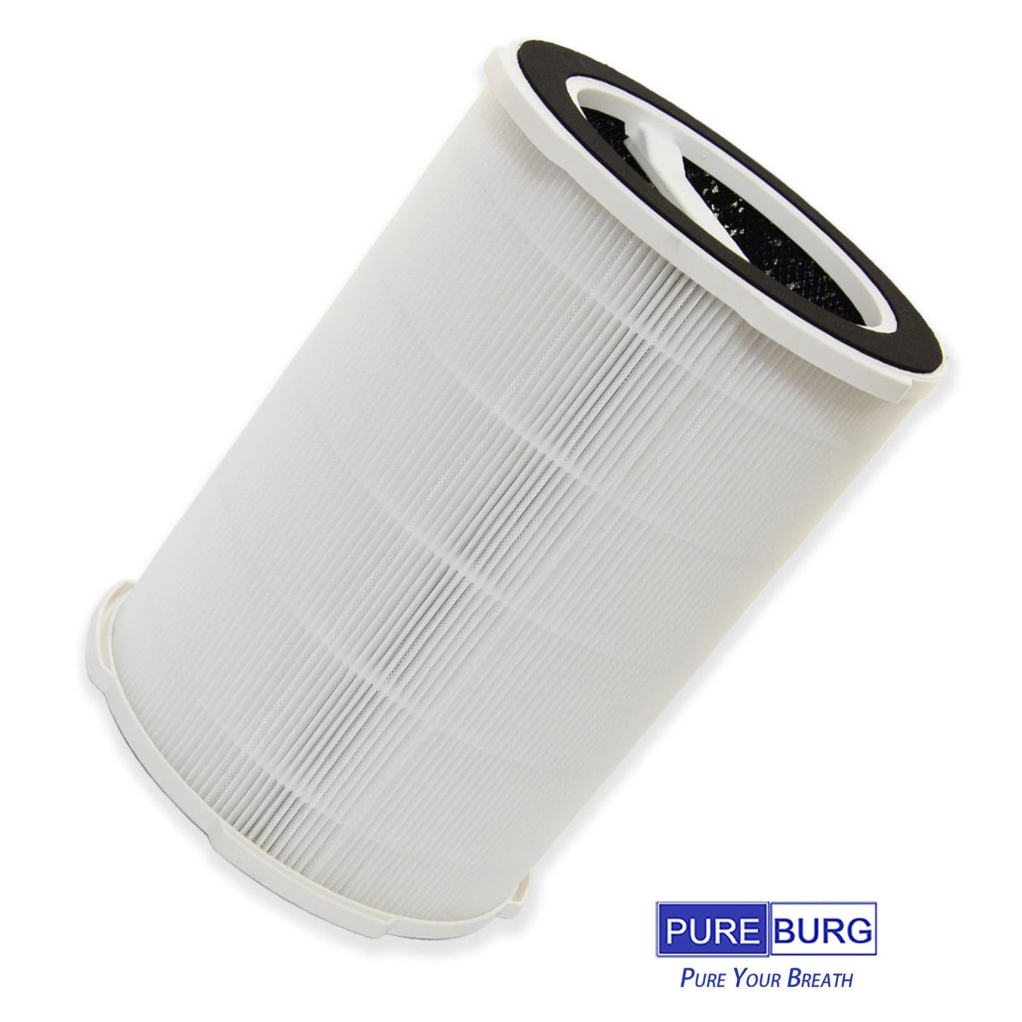 PUREBURG Replacement Filter Compatible with Ganiza G200S G200 Air Purifiers, H13 True HEPA and Activated Carbon Multi-Layer Filtration, Pack of 2