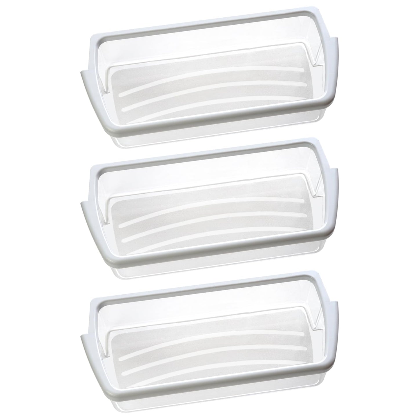 3 Packs W10321304 Refrigerator Door Shelf Bin by SupHomie - Compatible with Whirlpool WRS325FDAM01 WRS325FDAM02 WRS325FDAM04 ED5FVGXWS07 Replaces WPW10321304 PS11752778