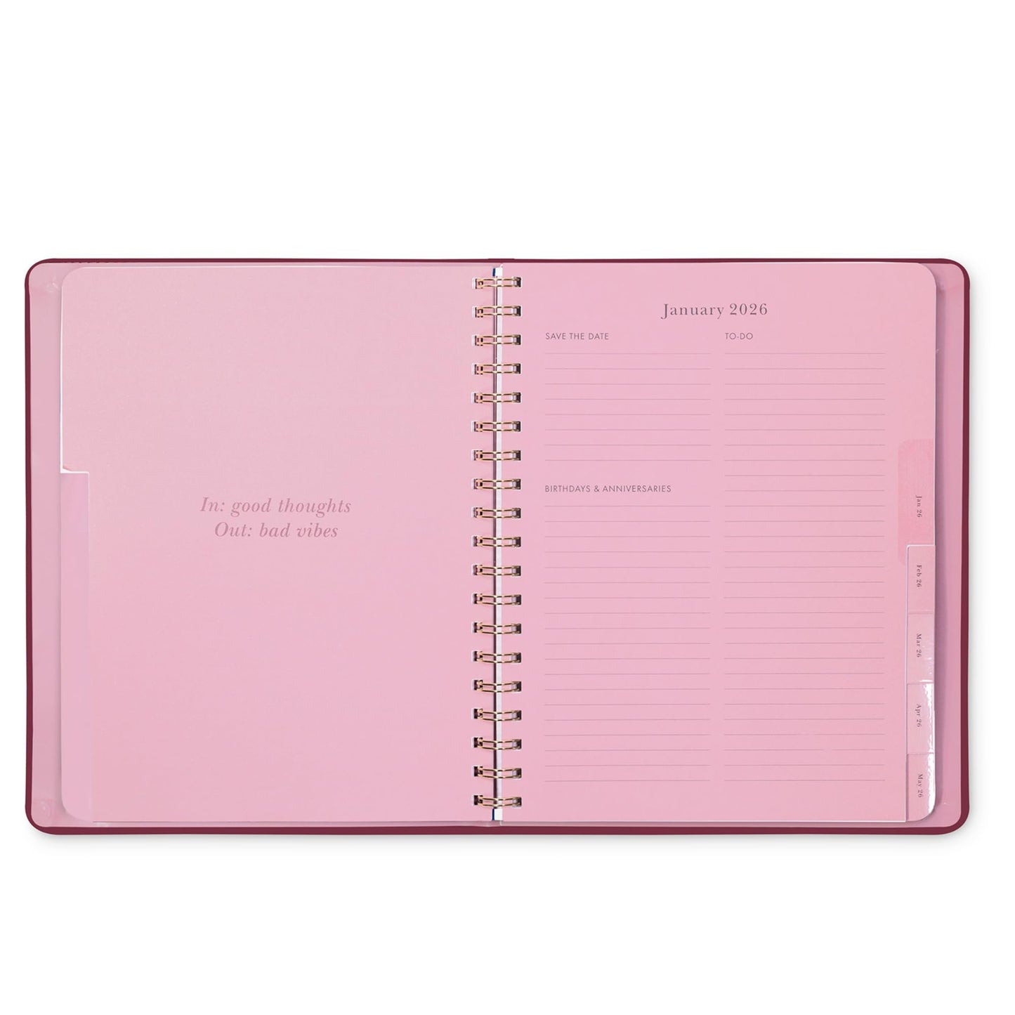 kate spade new york 2026 Large Weekly & Monthly Planner, 12 Month Soft Cover Agenda Dated January 2026-December 2026, Cute Planner with Stickers & Spiral Binding (Encyclopedia of Style)