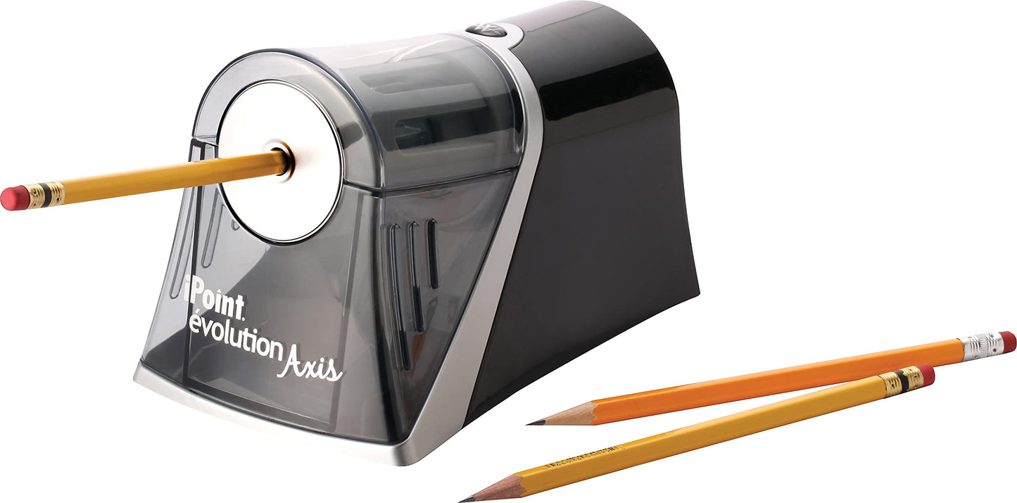 Westcott 15510 iPoint Evolution Axis Electric Sharpener, Silver