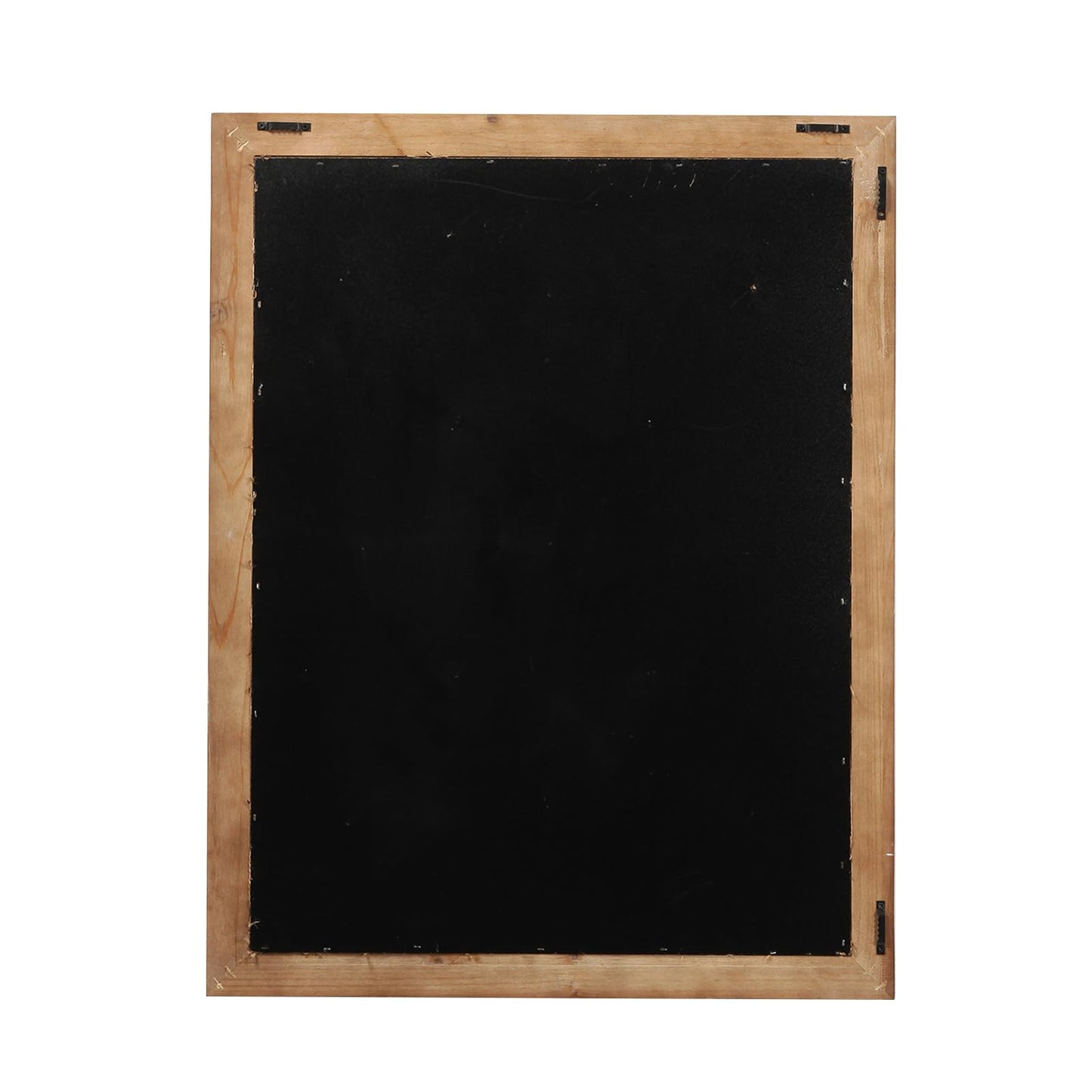 Vision Board Linen Bulletin Board Black Frame, 21"×27" Pin Boards Large Cork Boards for Walls, Rustic Message Board Decorative Memo Boards, Wall Mounted Display Picture Board for Home Office Decor
