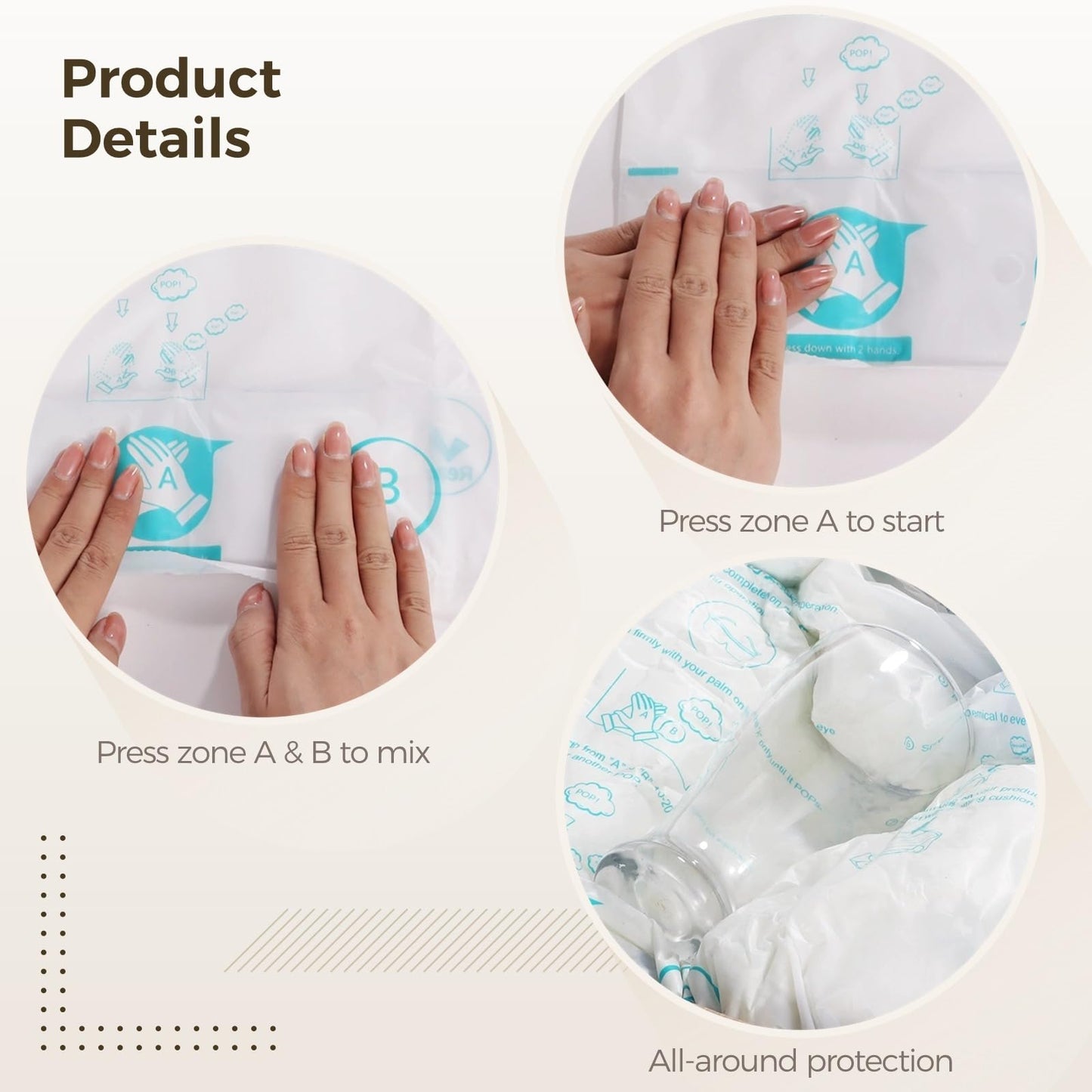 Foam Bags For Shipping 20 PCS 14×16 Inch, Handy Temperature-Activated Expanding Pouches, Instant Pack Quick Packaging - Protective Parcel Solution