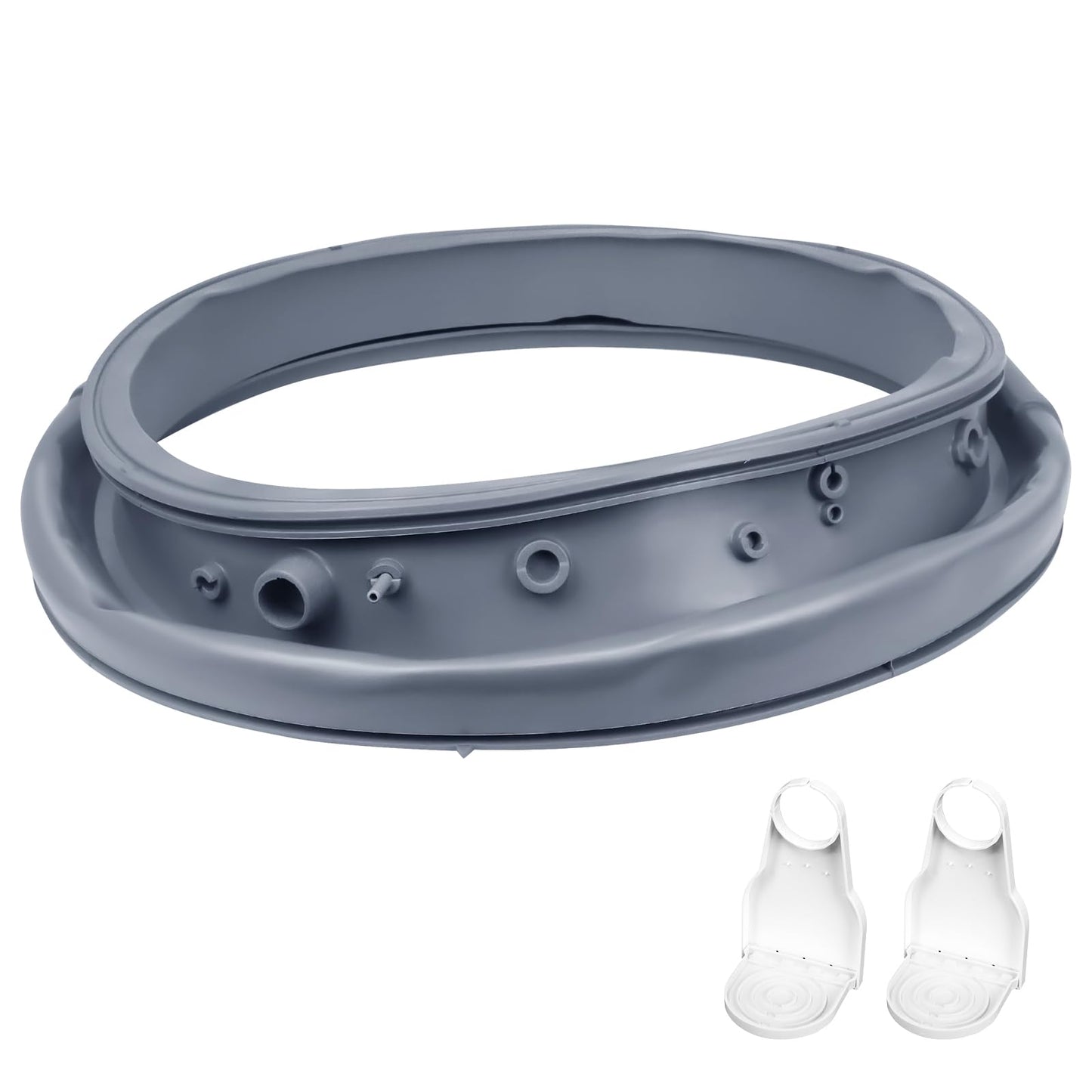 Upgraded DC97-16140P DC97-19755A Washer Door Gasket Boot Seal Bellow Diaphragm Compatible with Samsung Front Load Washer Door Seal WF45N5300AW/US WF45M5500AZ/A5 WF45K6200AW/A2 WF45K6300AW/A2 Parts