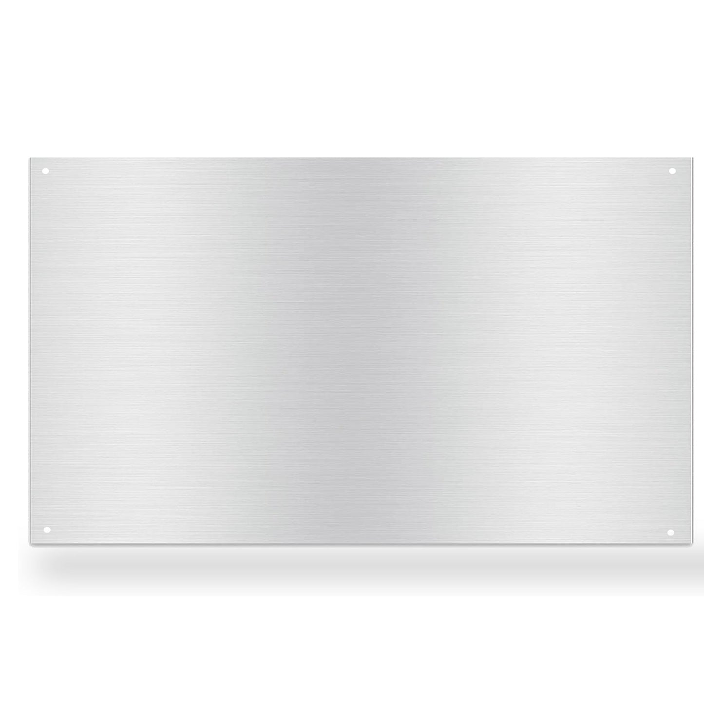12" By 30" Stove Backsplash Splatter Guard Range Hood Back splash Wall Shield Metal Panel, Easy Clean and Install, Stainless Steel (12" x 30")