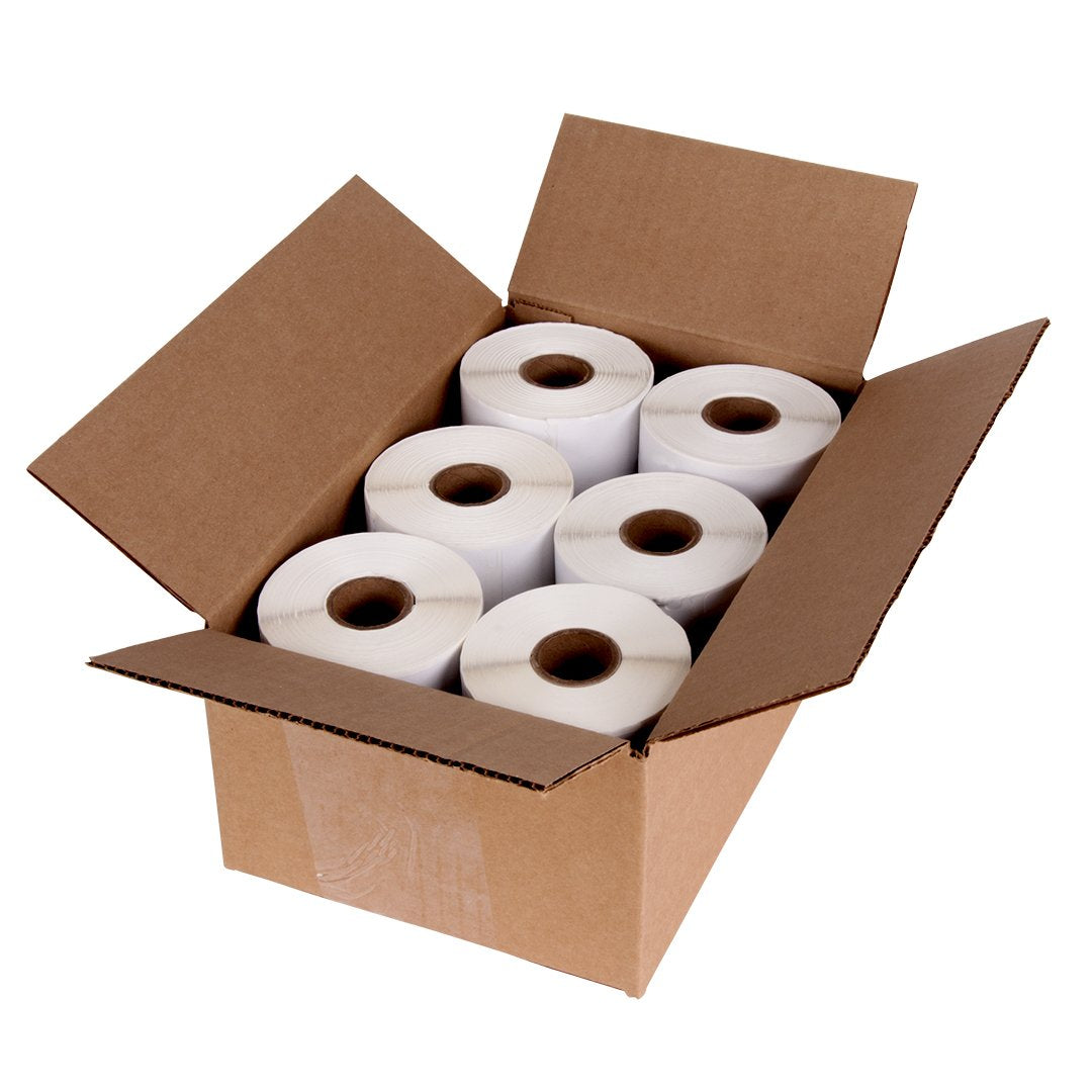 4" x 6" Compatible with Dymo® 4XL Postage Shipping Labels, Compatible with Dymo 1744907 (1 Roll - 220 Labels Per Roll) (6 Pack)