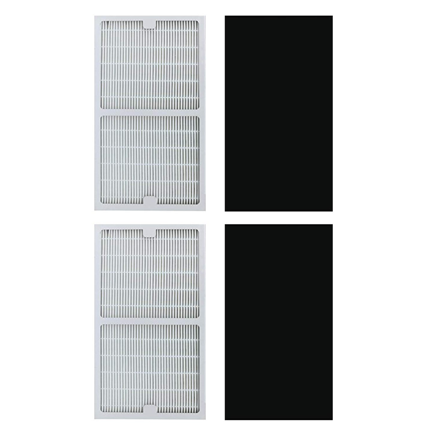 Replacement Idylis Air Purifier Filters C - 2 Pack Hepa & Carbon Filter Set for Idylis Air Purifiers IAP-10-280, IAP-10-200, Part # IAF-H-100C, IAFH100C