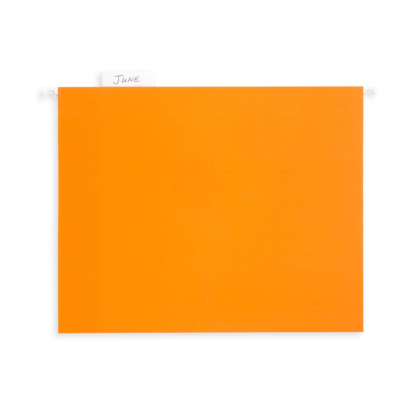 Blue Summit Hanging File Folders, Letter Size, Orange, Great for Organizing and Easy File Storage, 50 Per Box