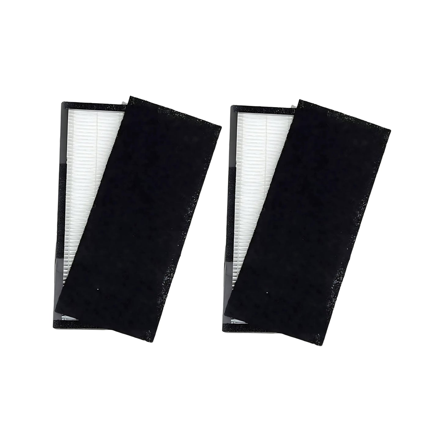 Nispira 3-in-1 HEPA Pre Filter Replacement Compatible with T300 T100 Smart Air Purifier. Compared to Part TF30-Fresh + Carbon, Pack of 2