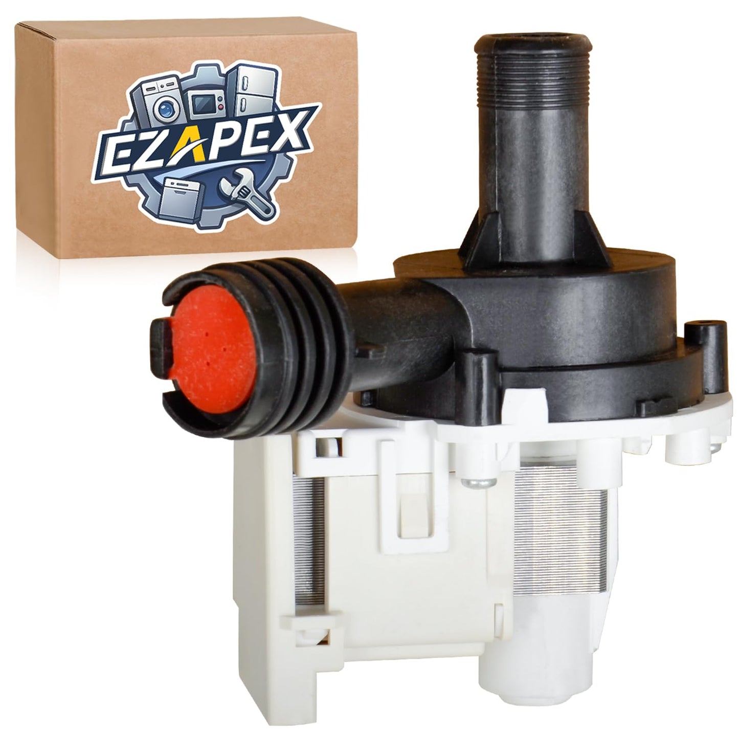 A00126501 Dishwasher Drain Pump Compatible with Frigidaire Kenmore Crosley White-Westinghouse Tappan Replace 154474101 154640201 3019314 AP5690432 EAP8689825 PS8689825