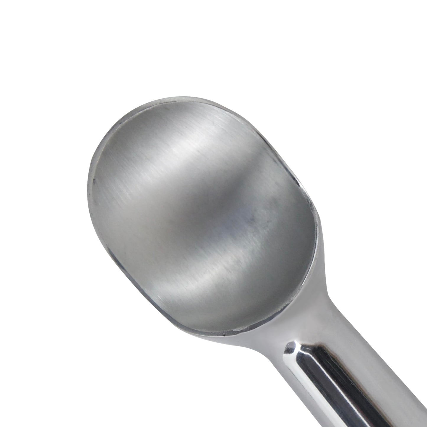 Zeroll, Size 10, in Silver 1010 Original Ice Cream Unique Liquid Filled Heat Conductive Handle Simple One Piece Aluminum Design Easy Release 20 Scoops per, 4-Ounce