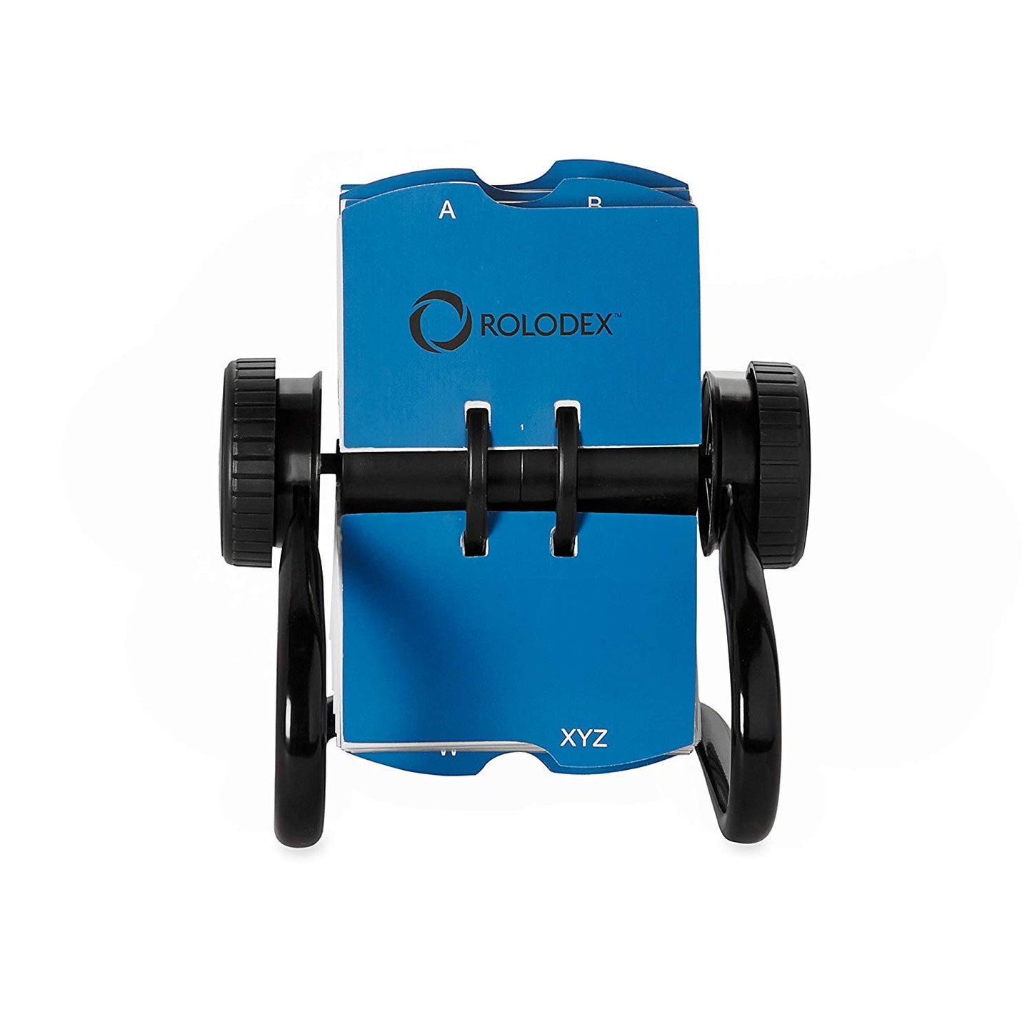 Rolodex Rotary Business Card File 400-Card Capacity Black