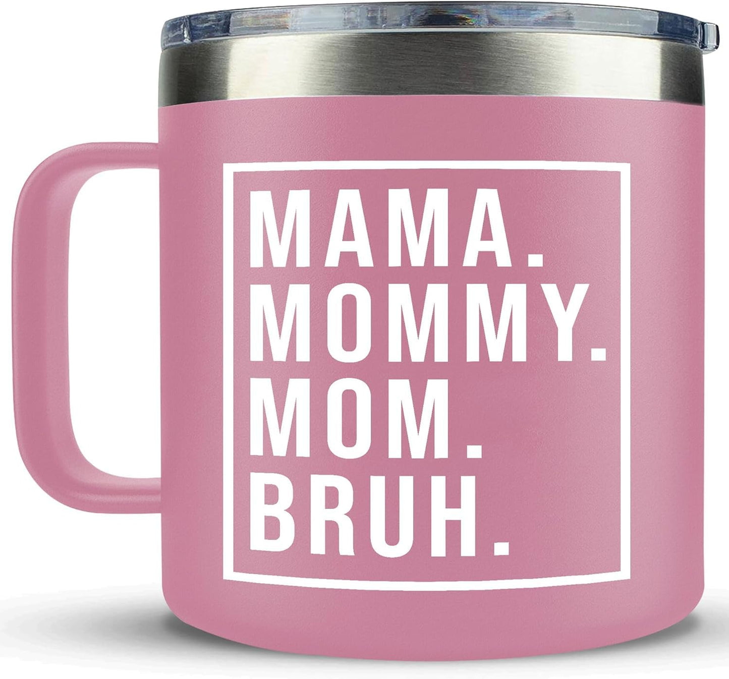 Gifts for Mom from Daughter, Son for Mothers Day, Christmas, Birthday - Birthday Gifts for Moms, Birthday Present for mom, Happy Birthdays Moms - Best Mother Mug 14Oz Stainless Steel Coffee Cup