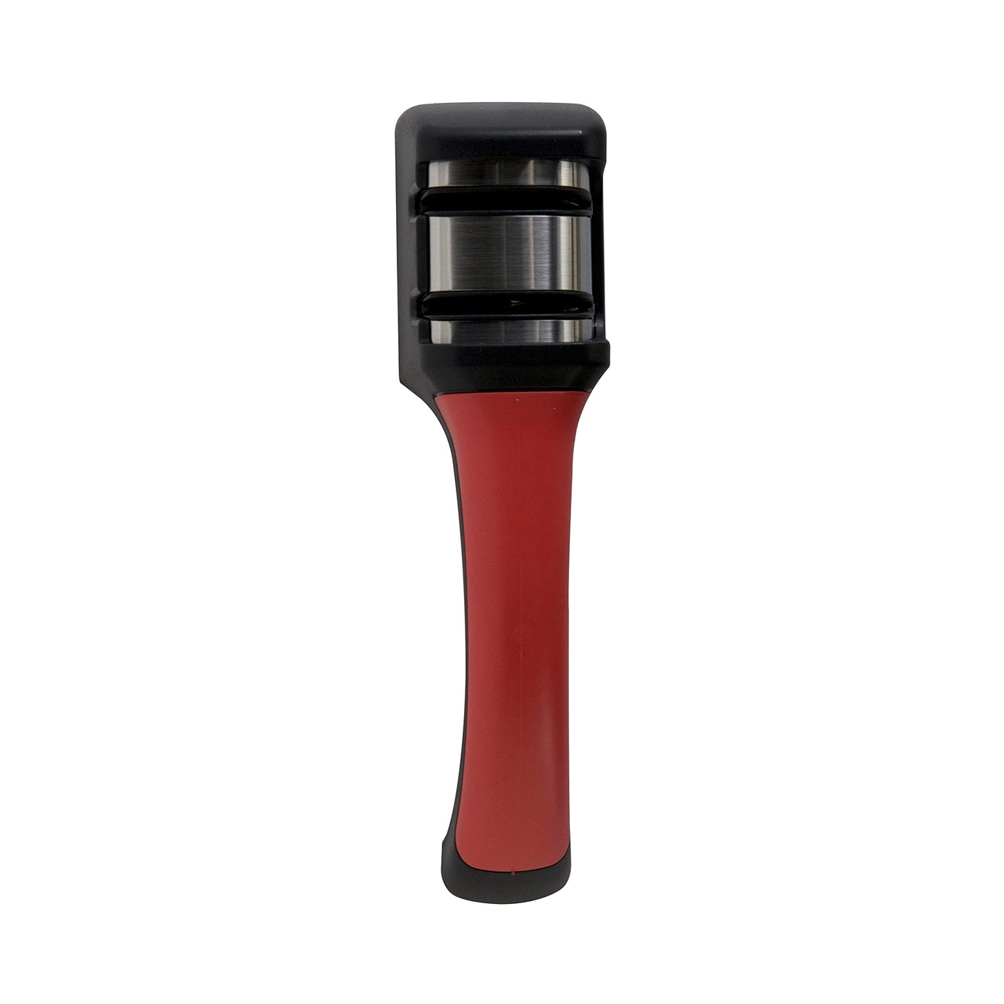 Chef'sChoice Professional Manual Knife Sharpeners Pronto Hone for 15-Degree Straight-Edge and Serrated Knives with Precise Angle Control & Compact Footprint, 2 Stage, Black