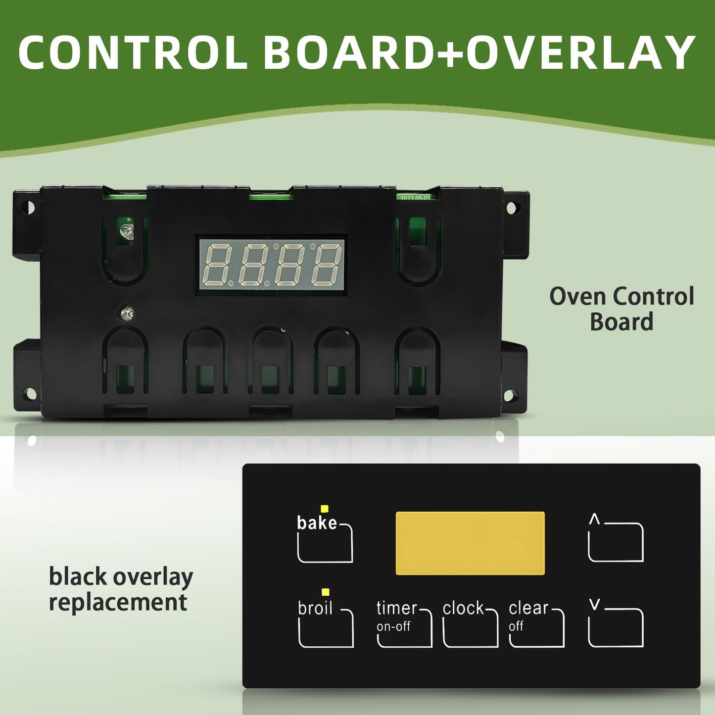 Durable Oven Range Stove Clock Control Board - Directly Replaces 5304518660, Designed for FRIGIDAIRE 316455400 Range Oven