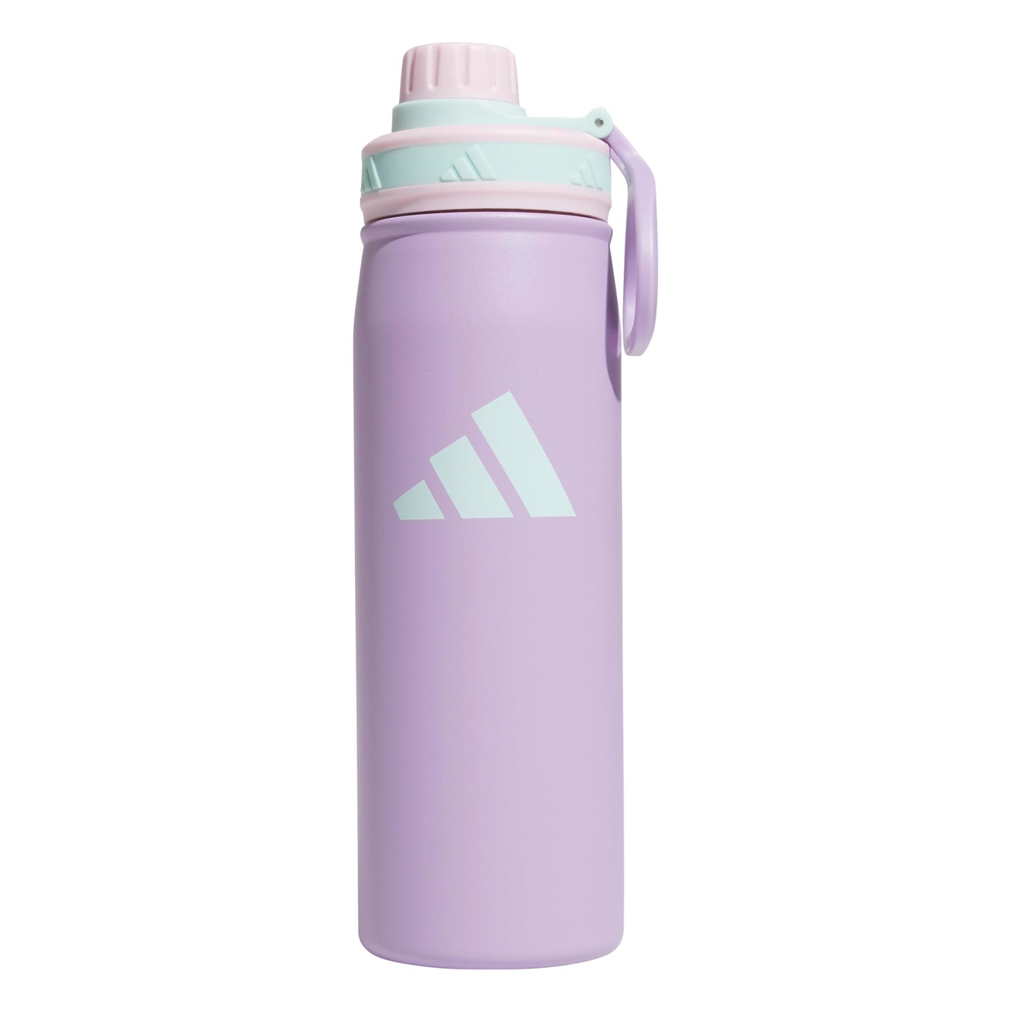 adidas Stainless Steel Metal Water Bottle 20 oz (600 mL) Screw Cap