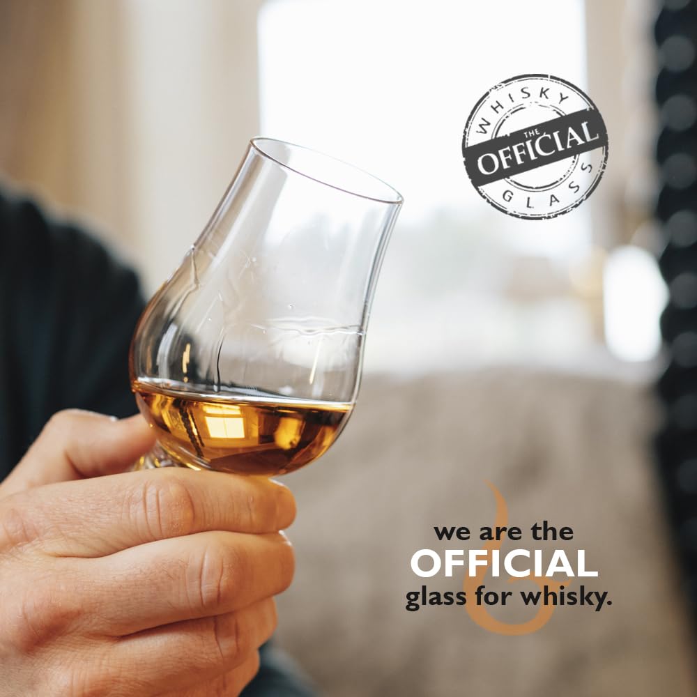 Glencairn Crystal Whiskey Glass, Set of 6, Clear, 6 Pack