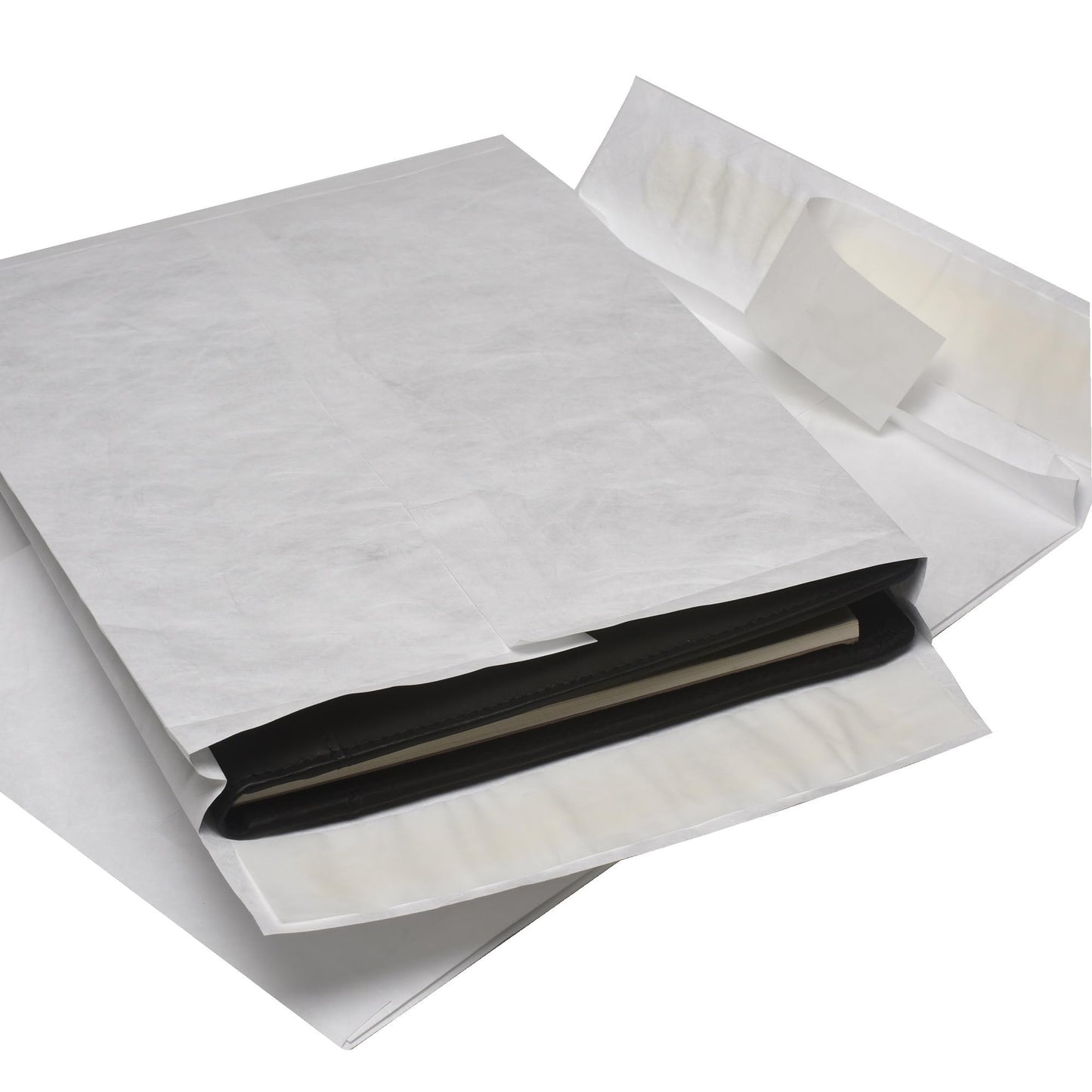 Quality Park Tyvek Envelopes, 25 Pack, Large 10 x 13 Mailers, 2 Inch Expansion, Rip, Puncture & Water Resistant Self Sealing Mailing Bags for Lightweight Shipping, White