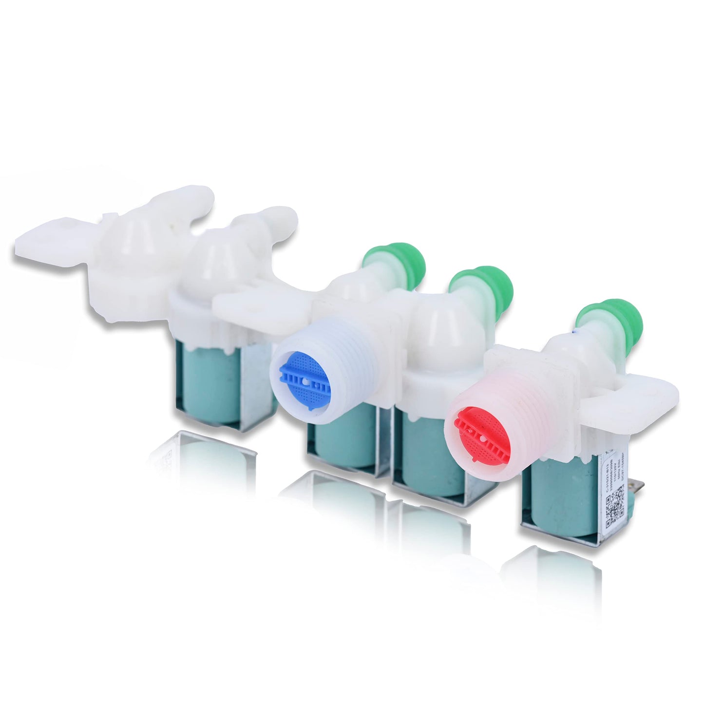 AZ4U Washer Water Inlet Valve Replaces For Samsung WA45H7000AW/A2 WA400PJHDWR/AA WA45M7050AW/A4 WA40J3000AW/A2 WA50R5200AW WA50R5400AV WA422PRHDWR/AA WA45H7000AP/A2 WA45H7000AW/AA WA45M7050AW Top Load