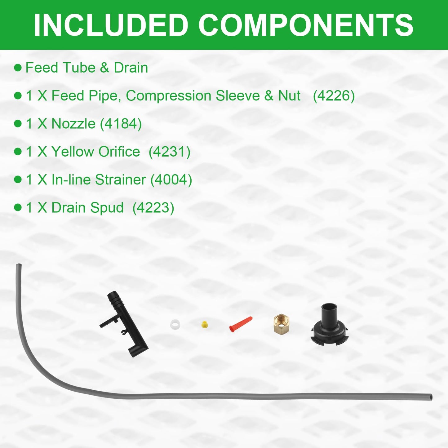 Aulpq 4793 Humidifier Maintenance Kit for AprilAire Whole-House Humidifier 550 558 550A with Water Panel Model No. 10 Humidifier Replacement Filter