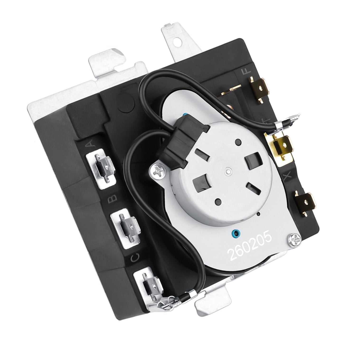 WE04X20415 Dryer Timer Compatible with GE Hotpoint Dryers, WE04X20415 Dryer Timer Control Replacement Part for TMD1CM11, WE4M355, AP5805477, 234D1296P003, EAP9491767, PD00027041, 3276788