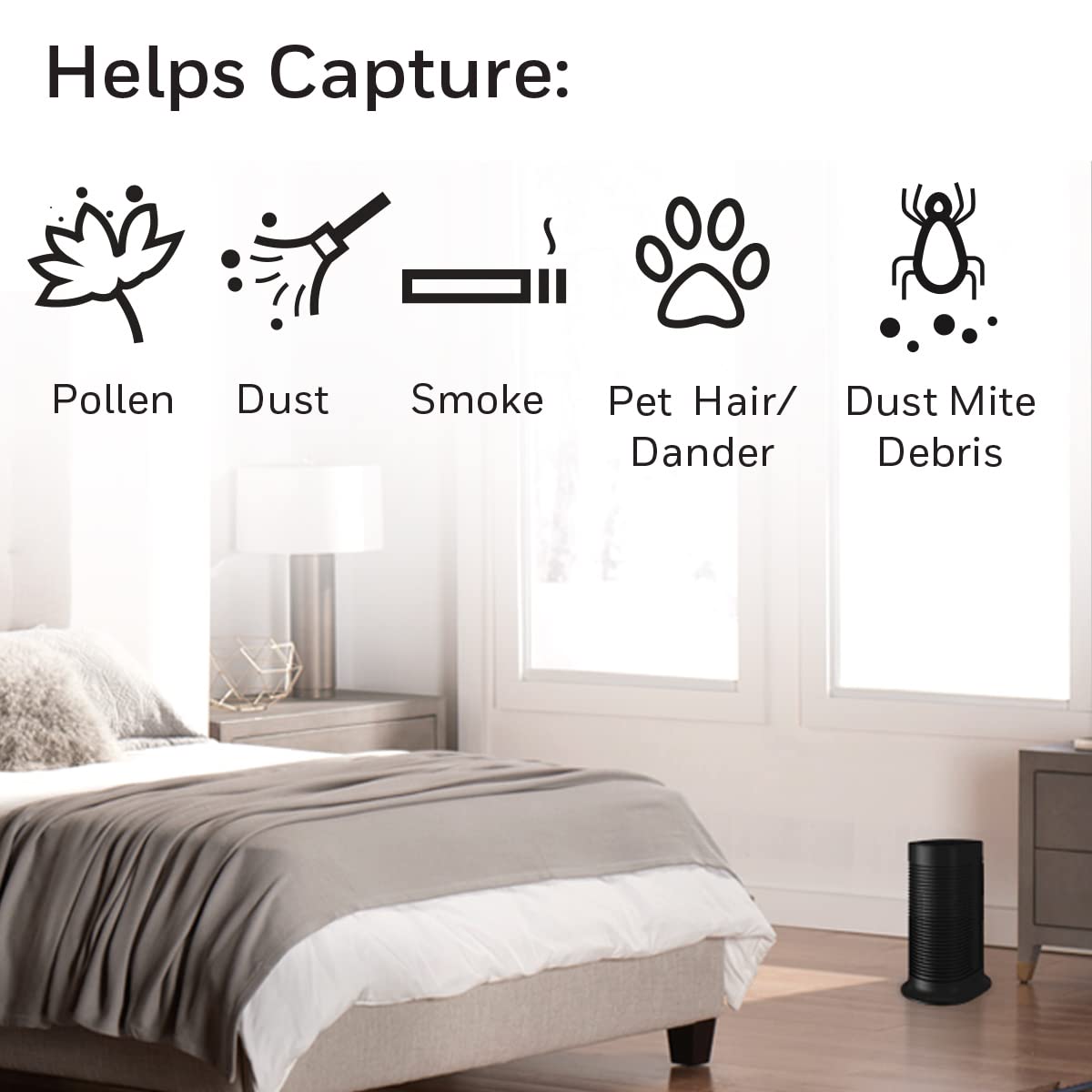 Honeywell True HEPA Air Purifier Replacement Filter 2 Pack, HRF-H2 / Filter (H)