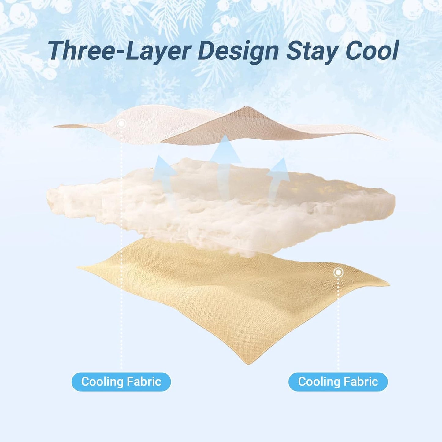 Cushious Cooling Comforter Queen Size, Summer Cooling Blankets for Hot Sleepers and Night Sweats, Lightweight Breathable Cooling Comforter Bedding for Sofa, Bed, Camping, Office